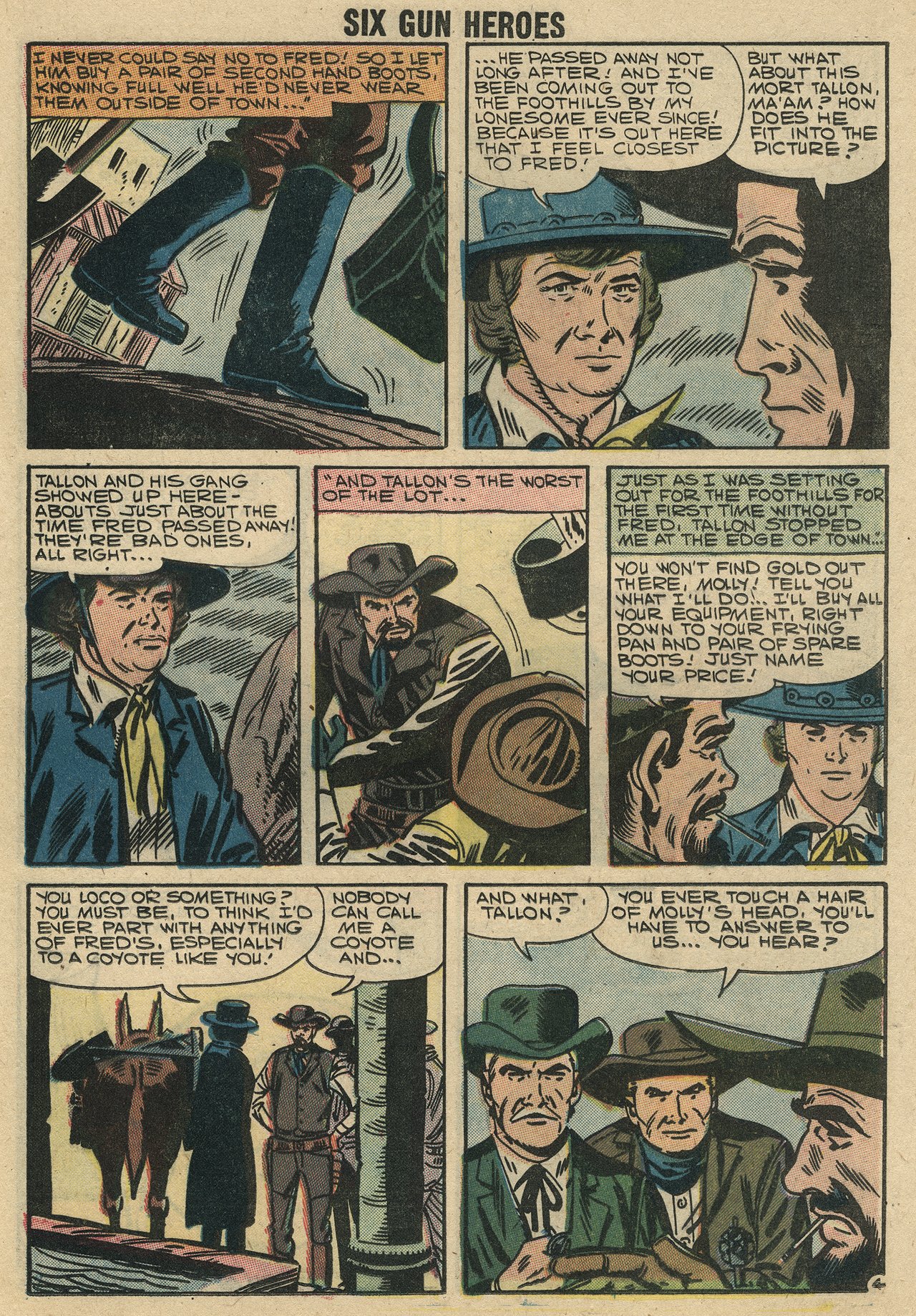 Read online Six-Gun Heroes comic -  Issue #45 - 25