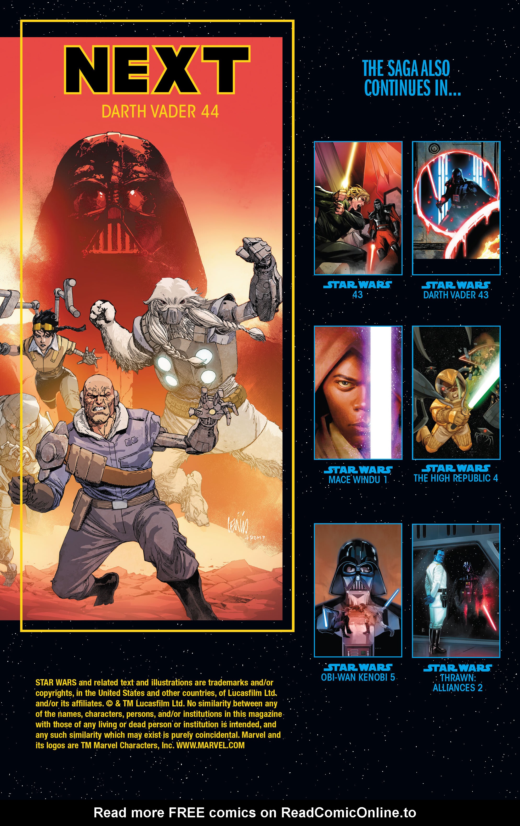 Read online Star Wars: Darth Vader (2020) comic -  Issue #43 - 23
