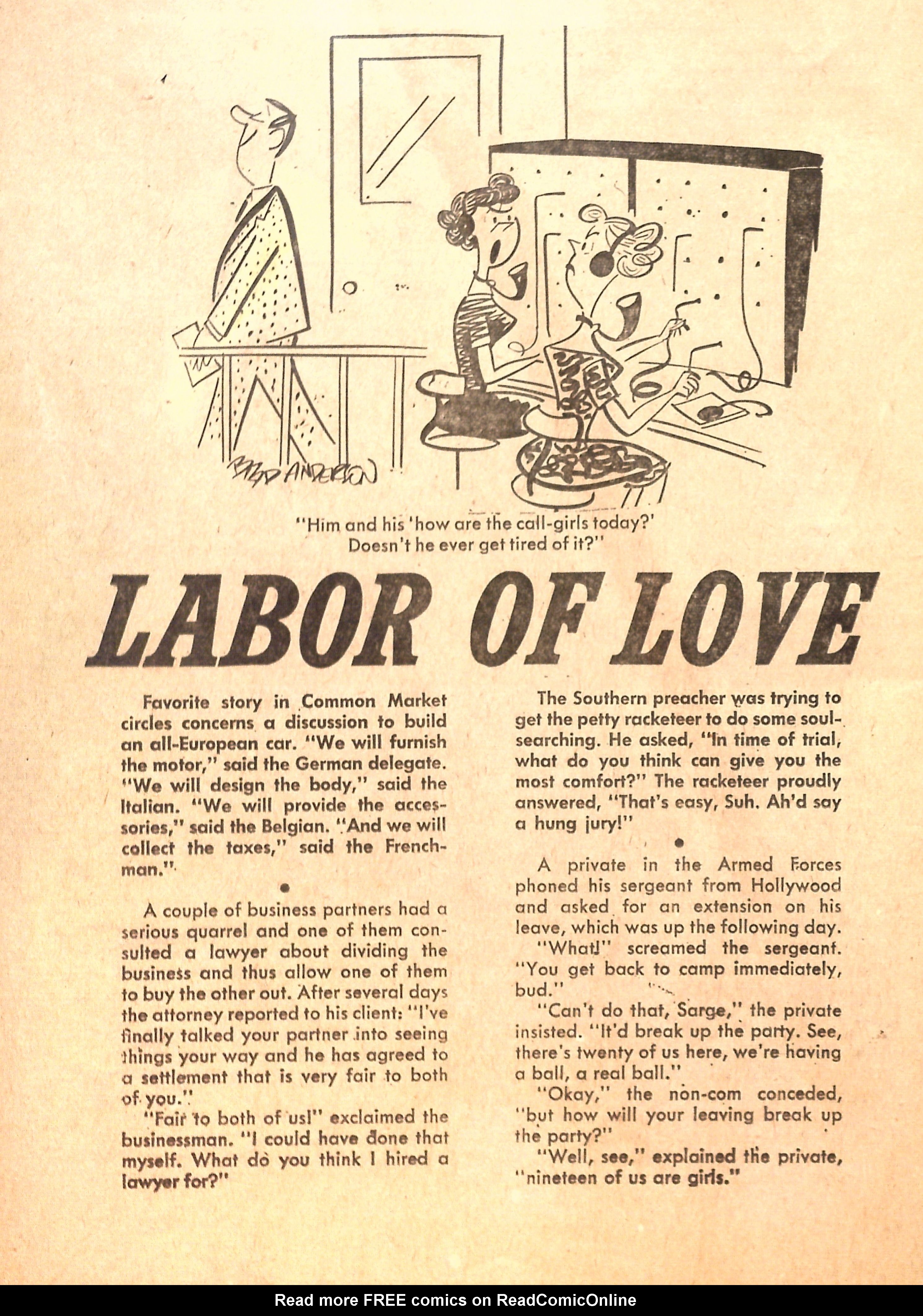 Read online Cartoons and Gags comic -  Issue #21 - 34