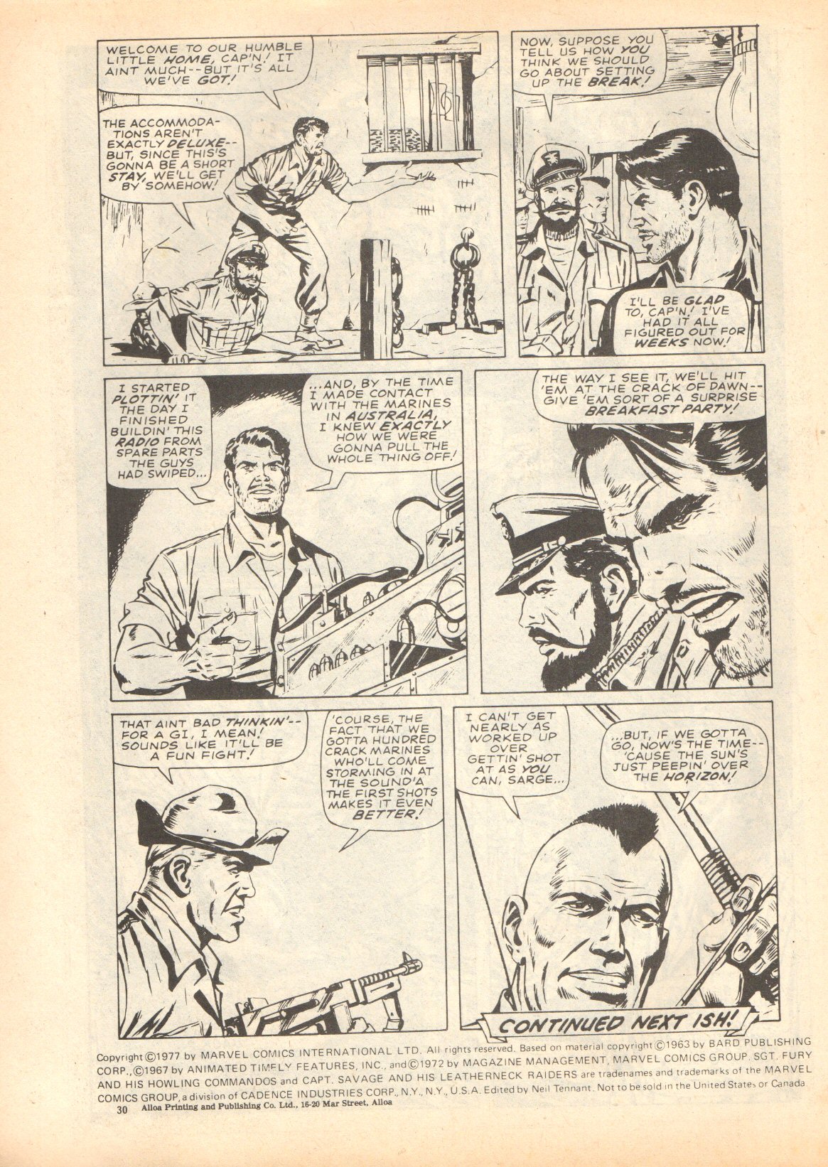 Read online Fury (1977) comic -  Issue #8 - 30