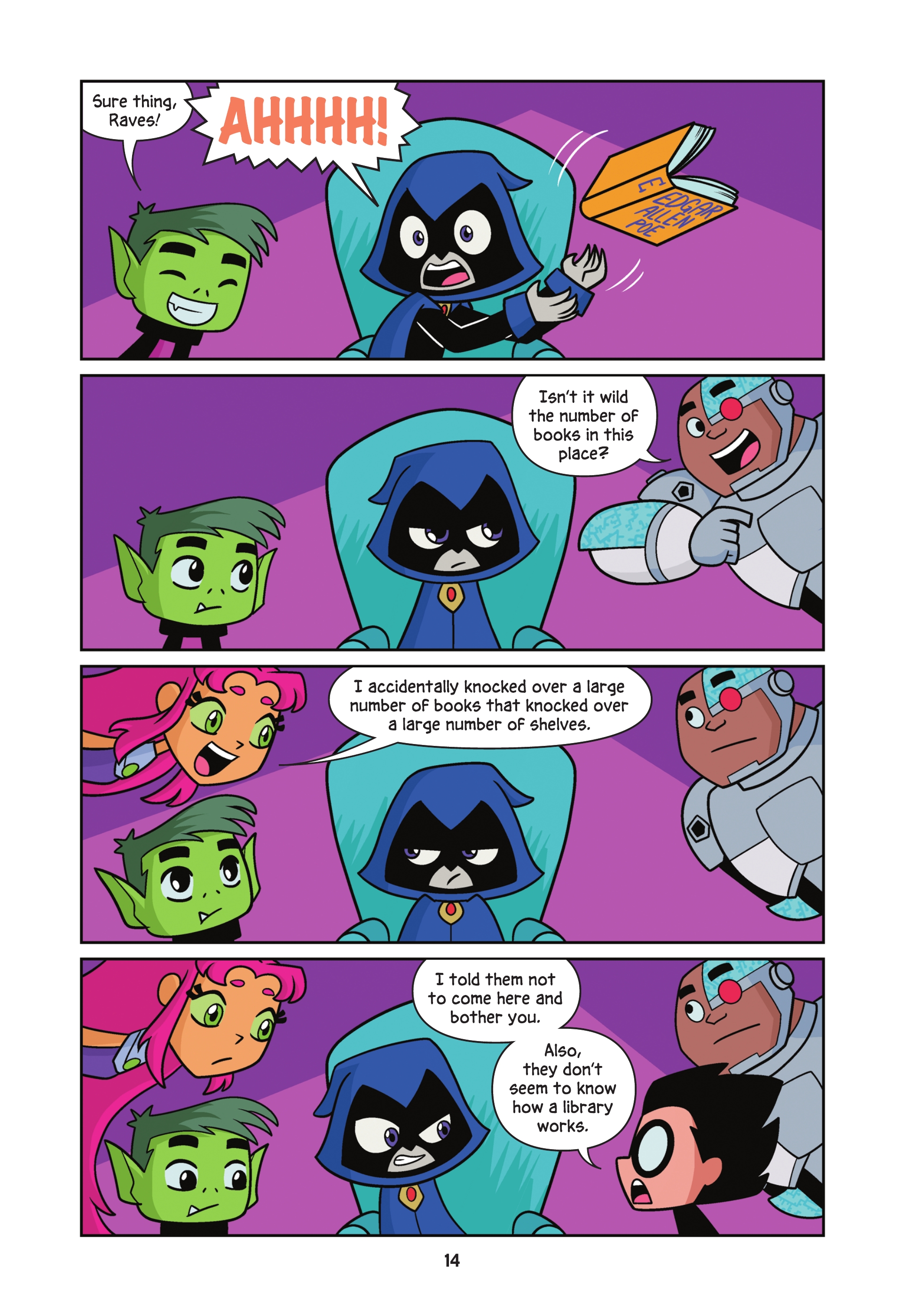 Read online Teen Titans Go! To the Library! comic -  Issue # TPB (Part 1) - 13