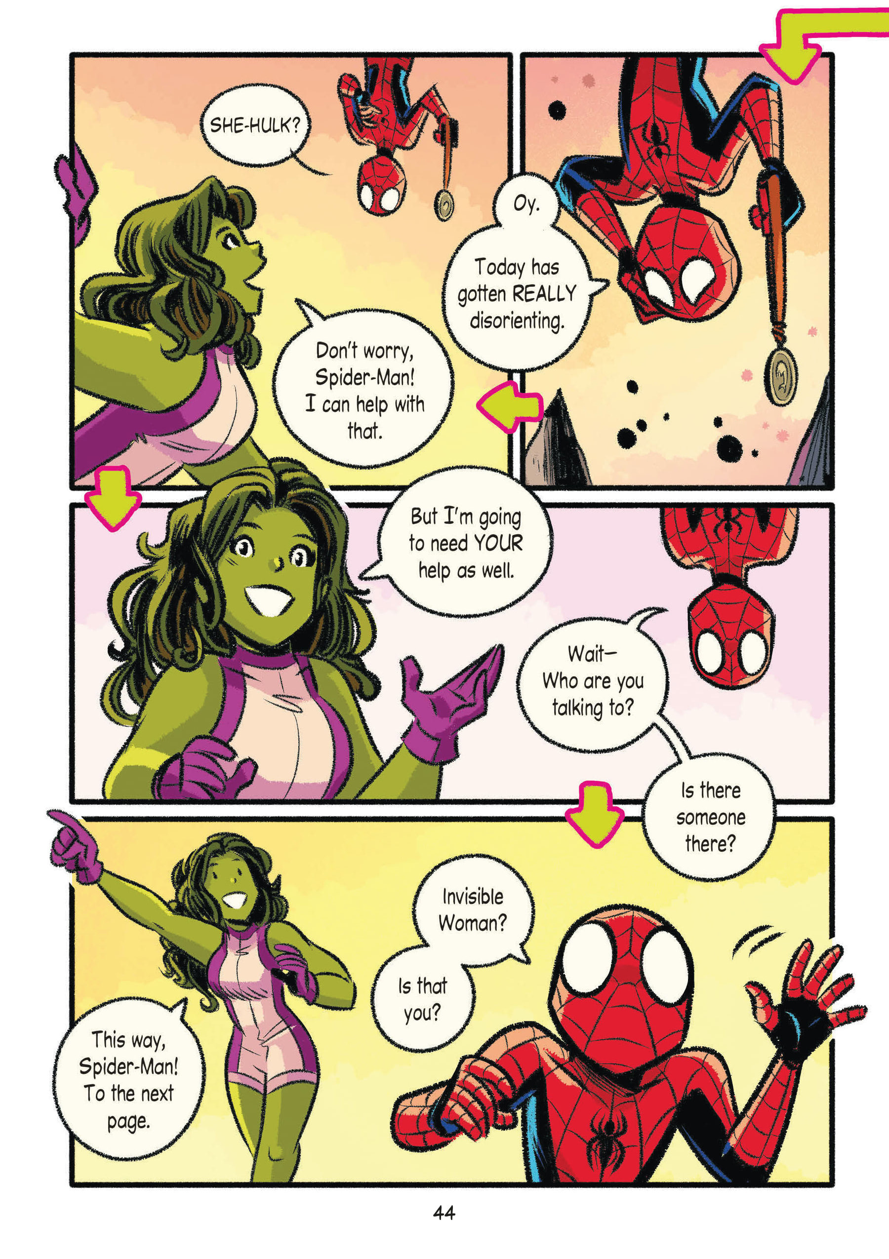 Read online Spider-Man: Quantum Quest! comic -  Issue # TPB - 52