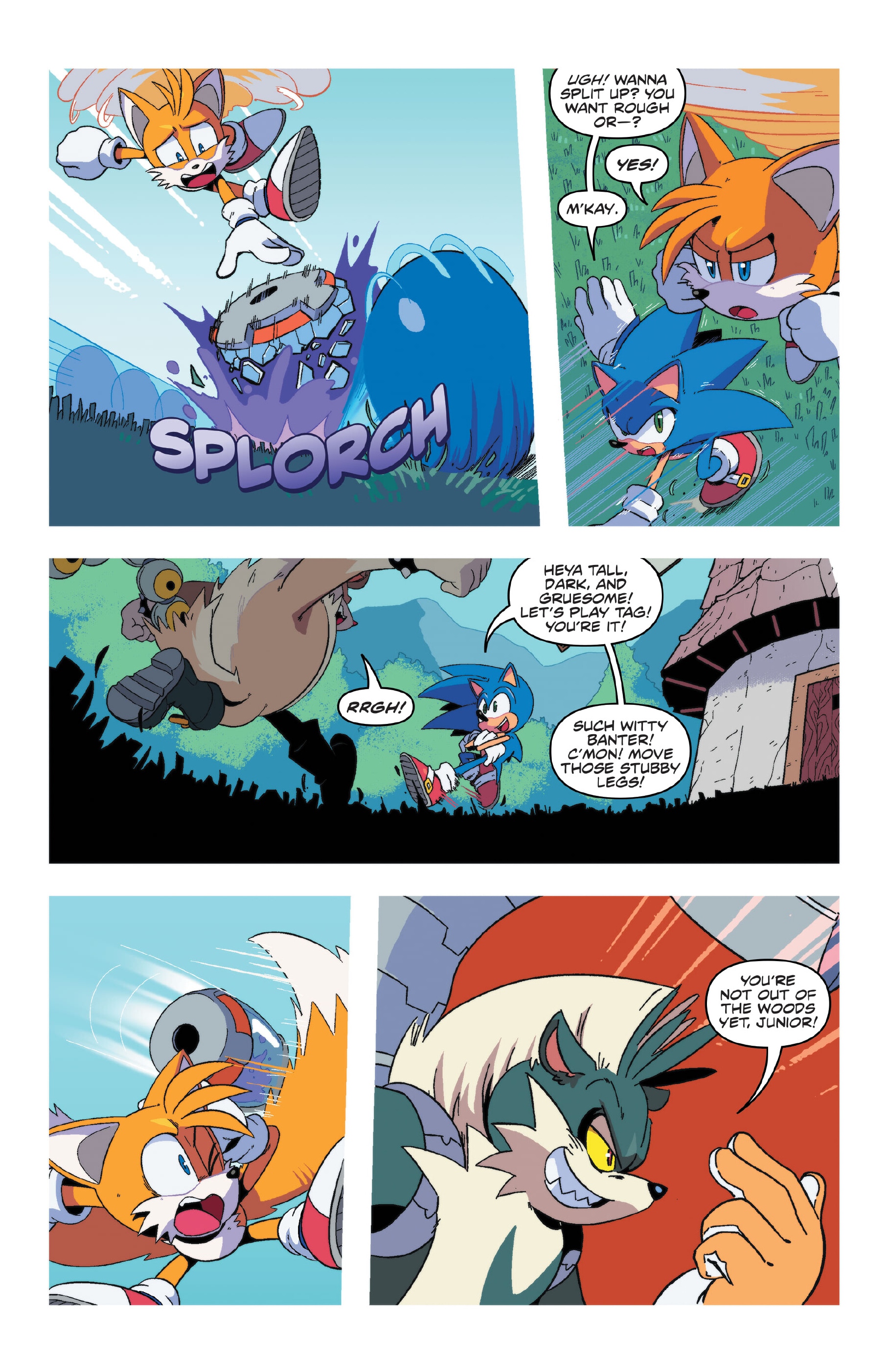 Read online Sonic the Hedgehog: Sonic & Tails: Best Buds Forever comic -  Issue # TPB - 44