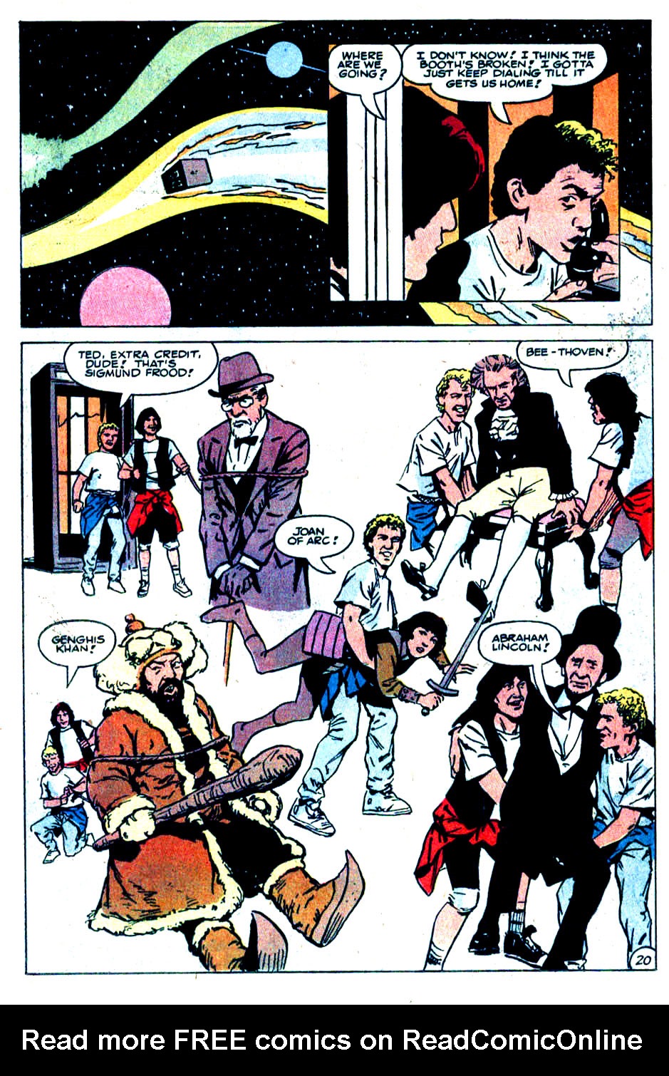 Read online Bill & Ted's Excellent Adventure comic -  Issue # Full - 20
