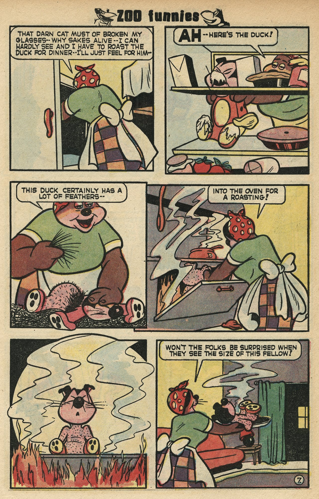 Read online Zoo Funnies comic -  Issue #1 - 32