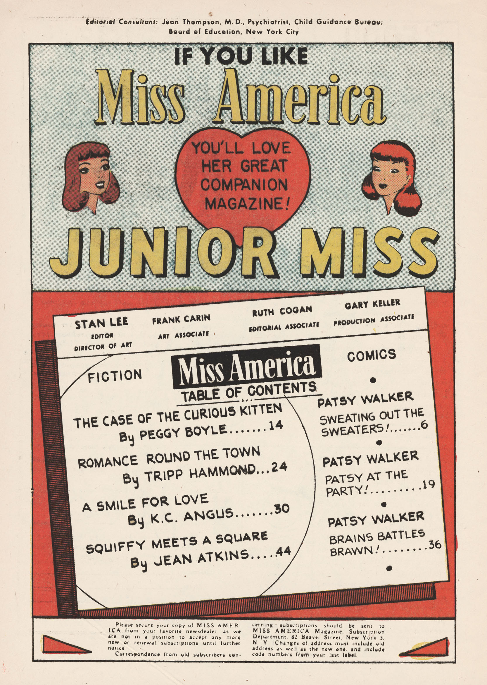 Read online Miss America Magazine comic -  Issue #50 - 4