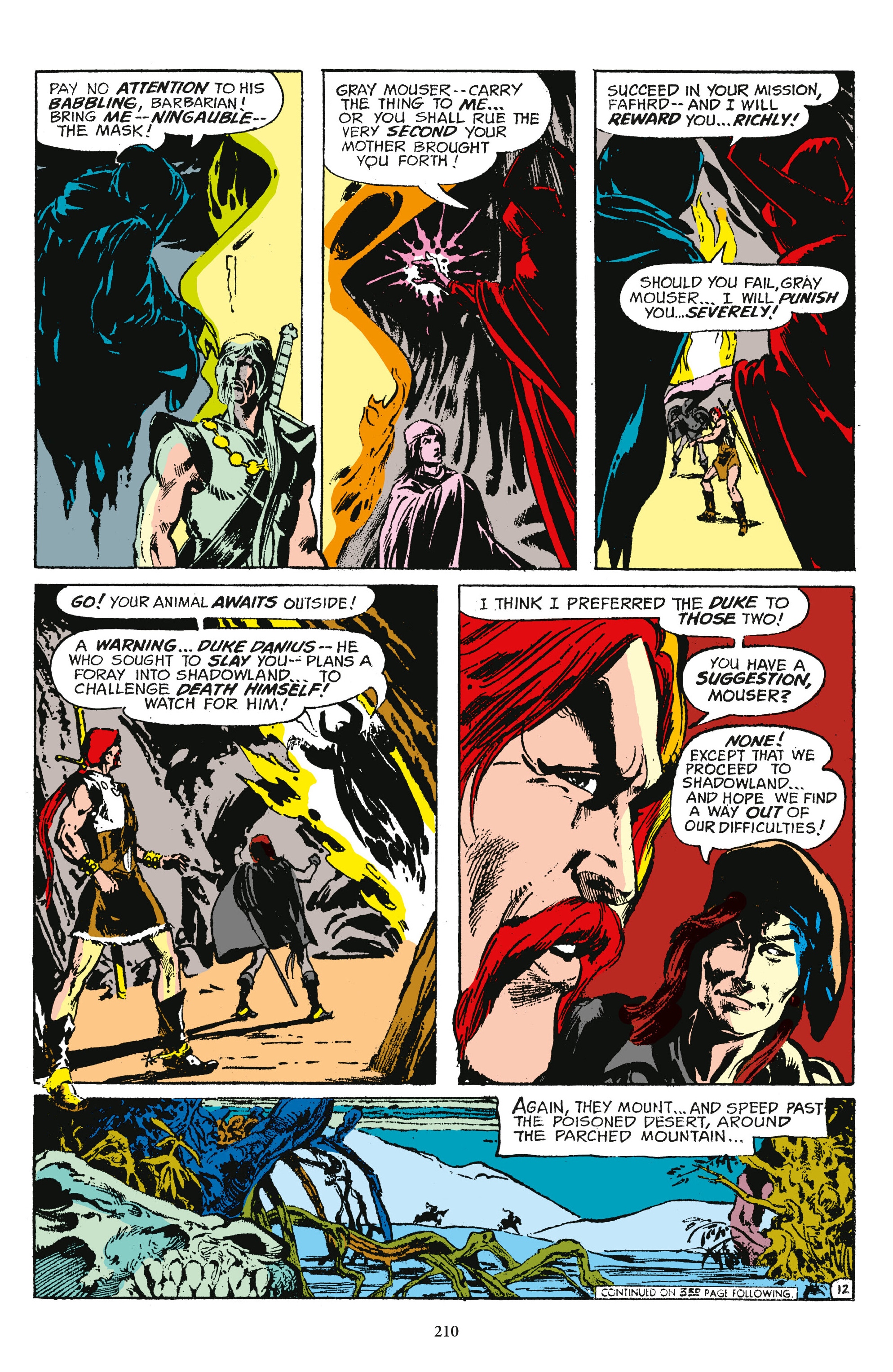 Read online Fafhrd and the Gray Mouser Omnibus comic -  Issue # TPB (Part 3) - 9