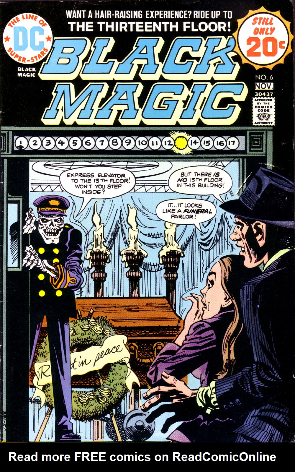 Read online Black Magic (1973) comic -  Issue #6 - 1