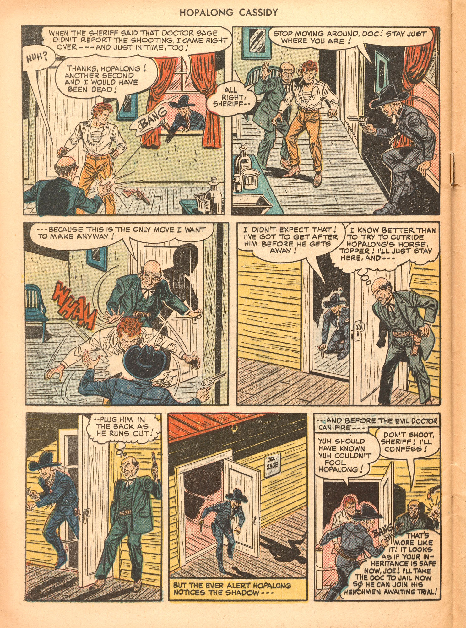 Read online Hopalong Cassidy comic -  Issue #47 - 48