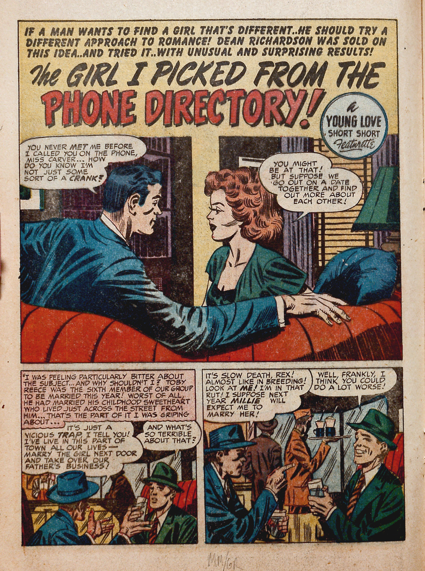 Read online Young Love (1949) comic -  Issue #10 - 22