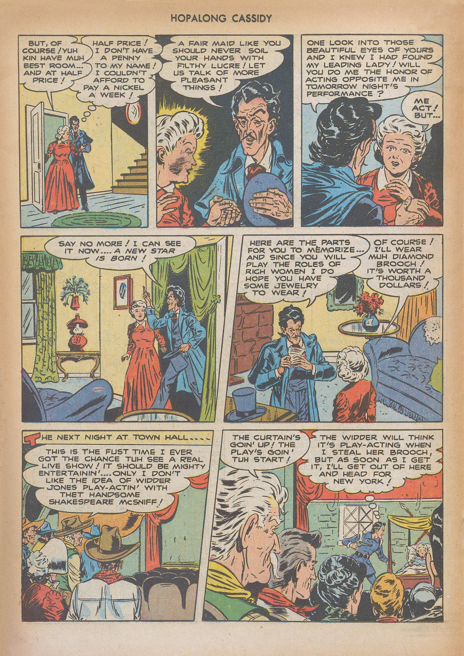 Read online Hopalong Cassidy comic -  Issue #22 - 26