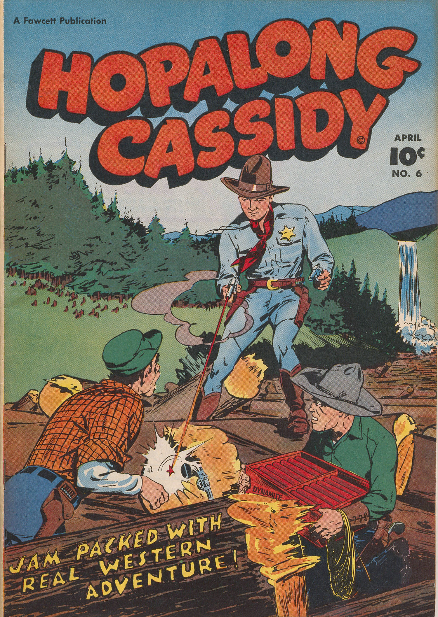 Read online Hopalong Cassidy comic -  Issue #6 - 1