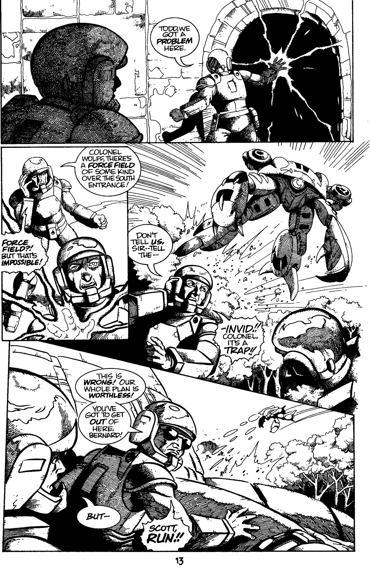 Read online Robotech: Invid War comic -  Issue #14 - 17