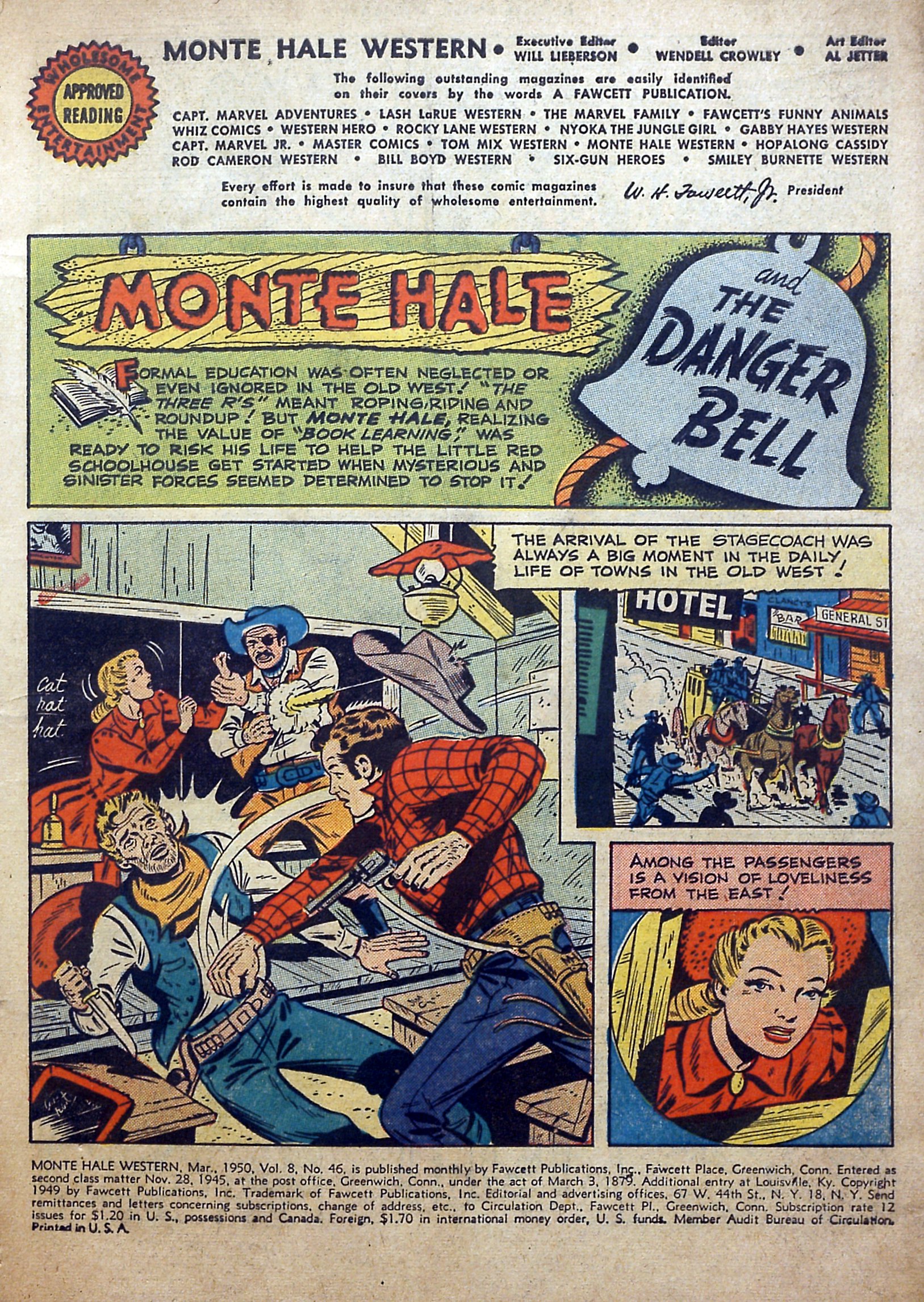 Read online Monte Hale Western comic -  Issue #46 - 3