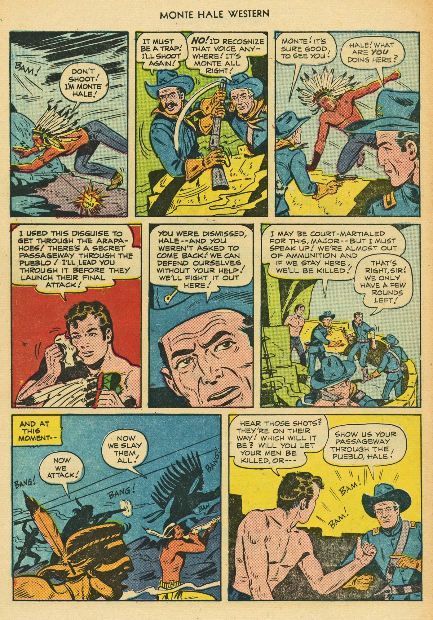 Read online Monte Hale Western comic -  Issue #60 - 30