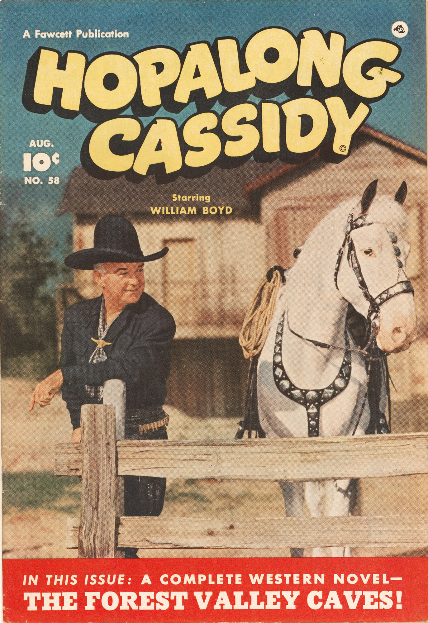 Read online Hopalong Cassidy comic -  Issue #58 - 1