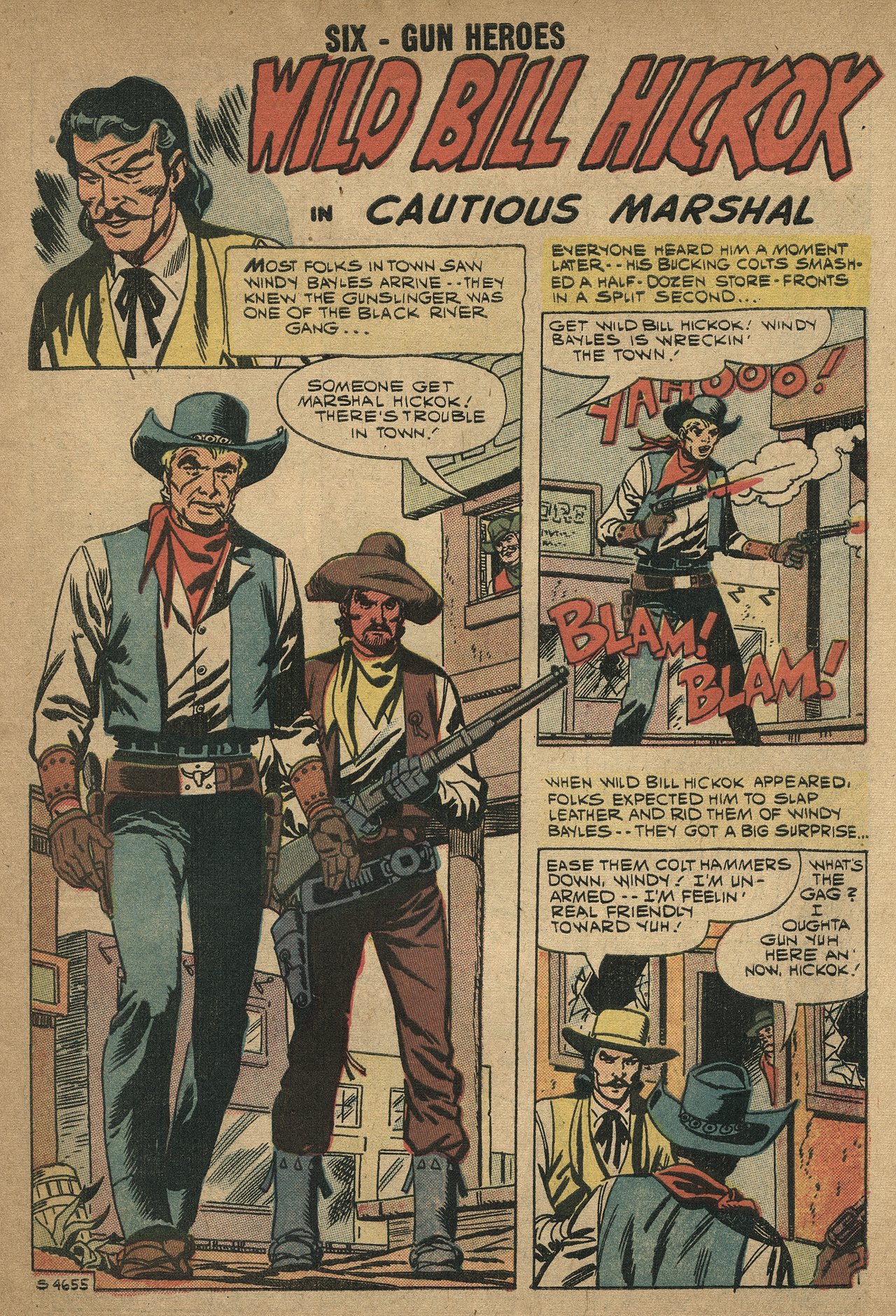 Read online Six-Gun Heroes comic -  Issue #50 - 3