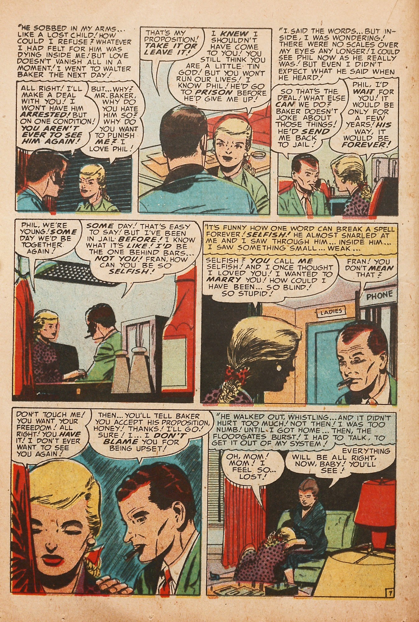 Read online Young Love (1949) comic -  Issue #41 - 22
