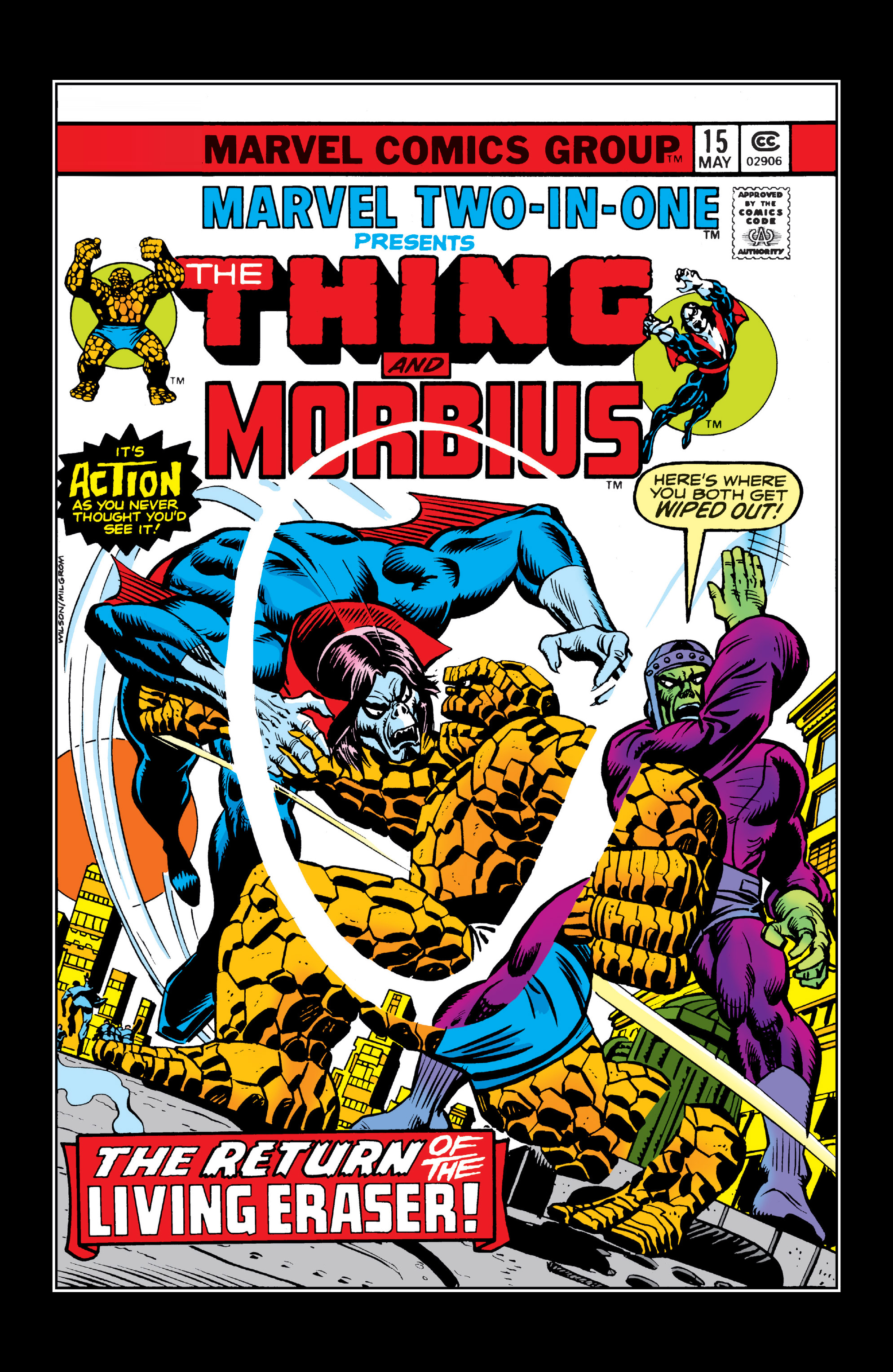 Read online Marvel Two-In-One comic -  Issue #15 - 1