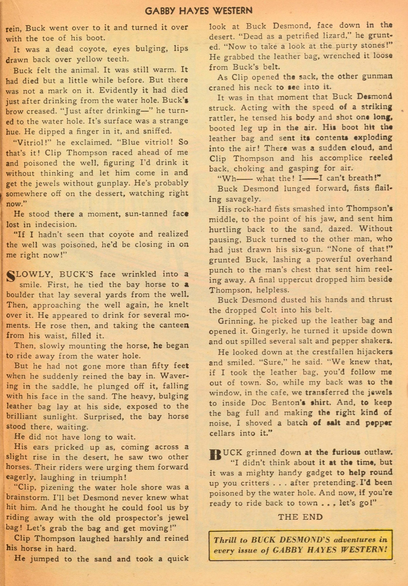 Read online Gabby Hayes Western comic -  Issue #11 - 23