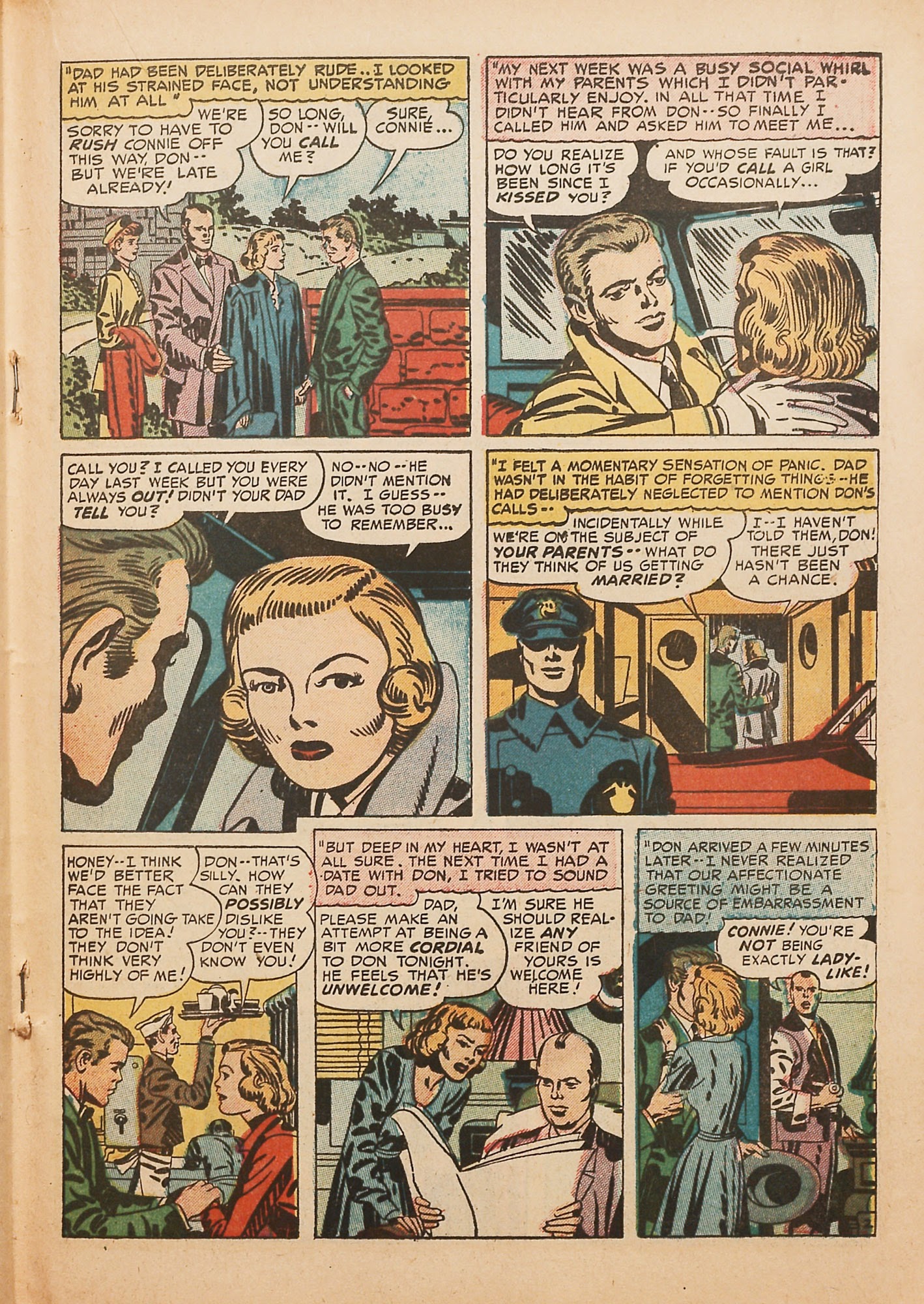 Read online Young Love (1949) comic -  Issue #22 - 27