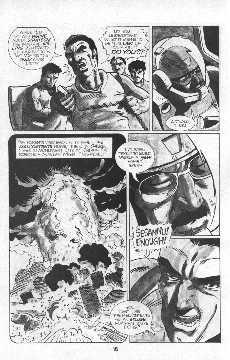 Read online Robotech: Invid War comic -  Issue #7 - 17