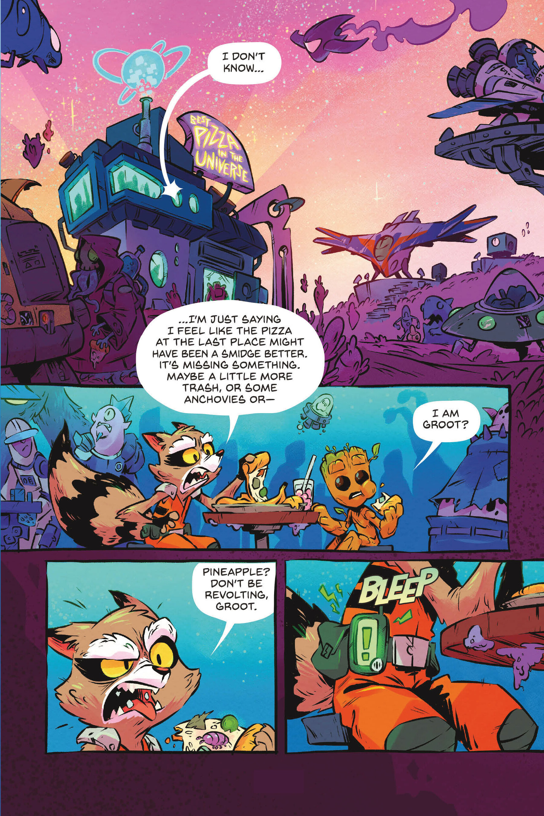 Read online Spider-Ham: A Pig in Time comic -  Issue # TPB - 75