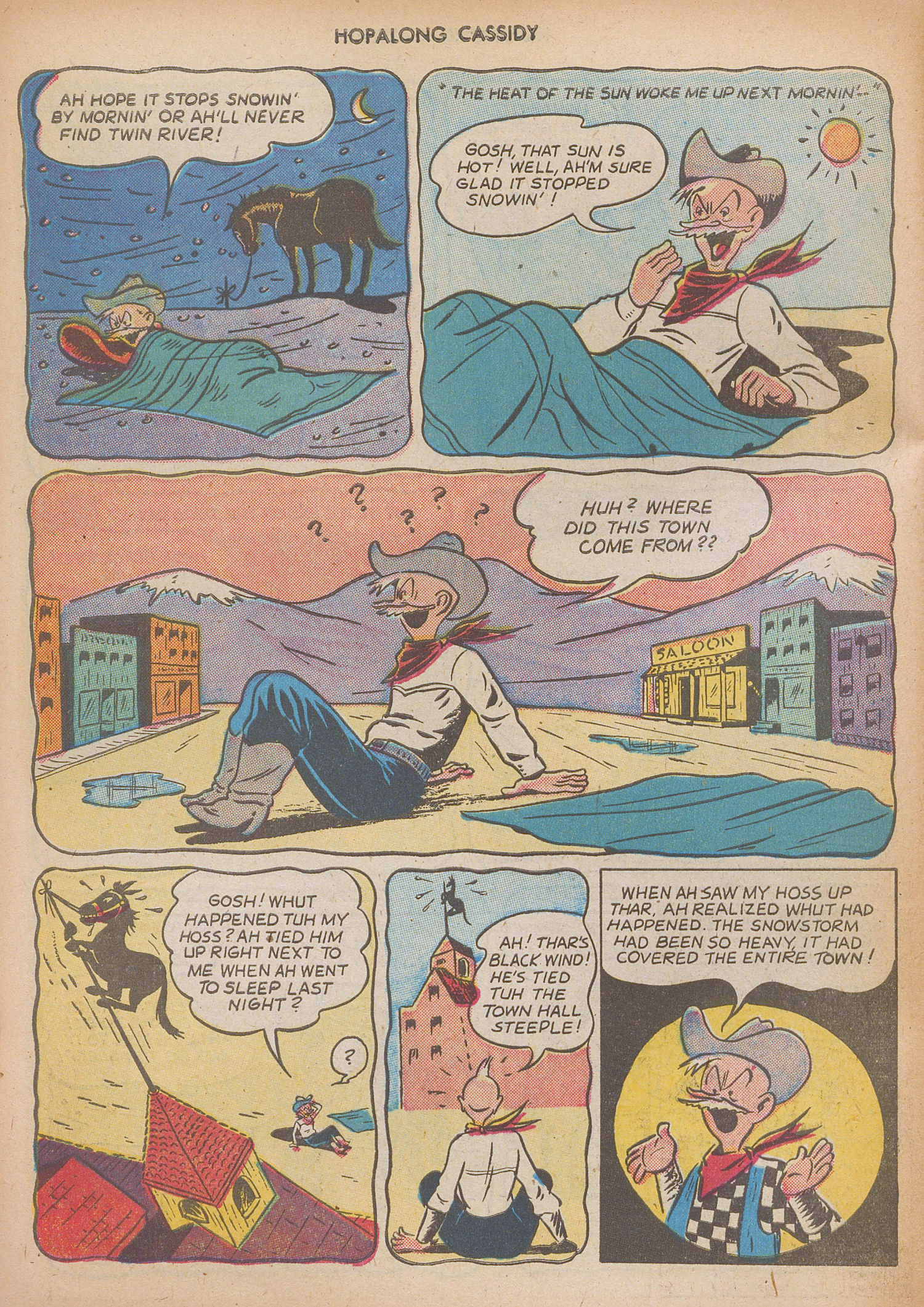 Read online Hopalong Cassidy comic -  Issue #7 - 40
