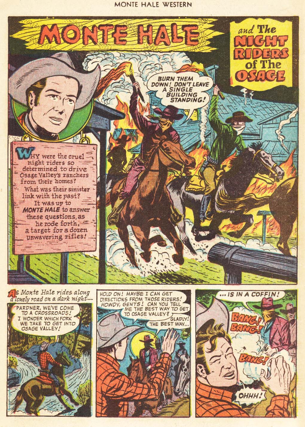 Read online Monte Hale Western comic -  Issue #56 - 25
