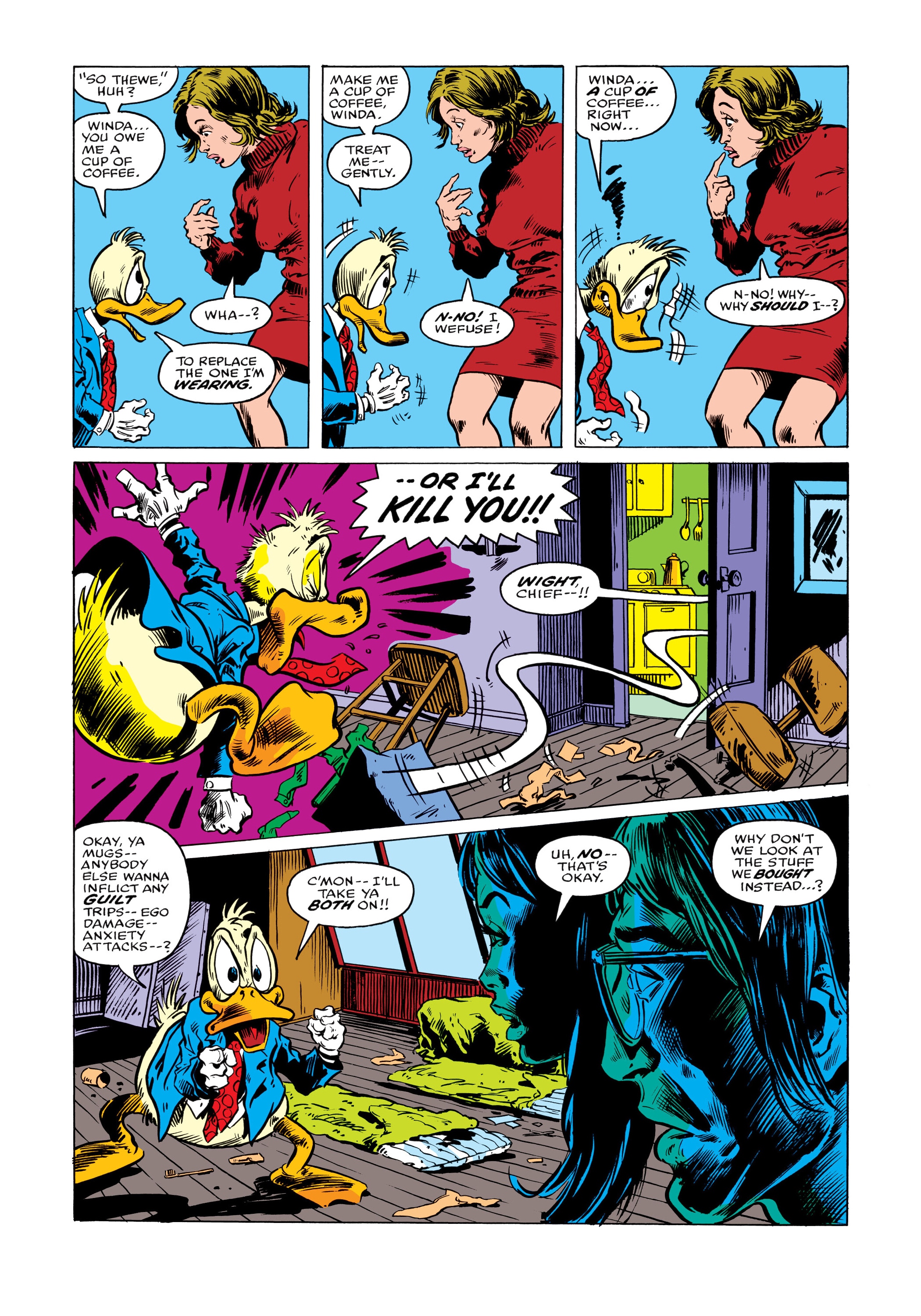Read online Marvel Masterworks: Howard the Duck comic -  Issue # TPB 2 (Part 1) - 14