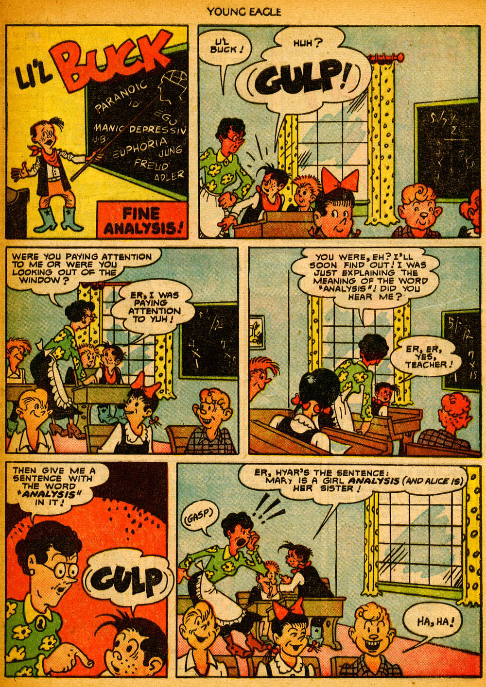 Read online Young Eagle comic -  Issue #10 - 25