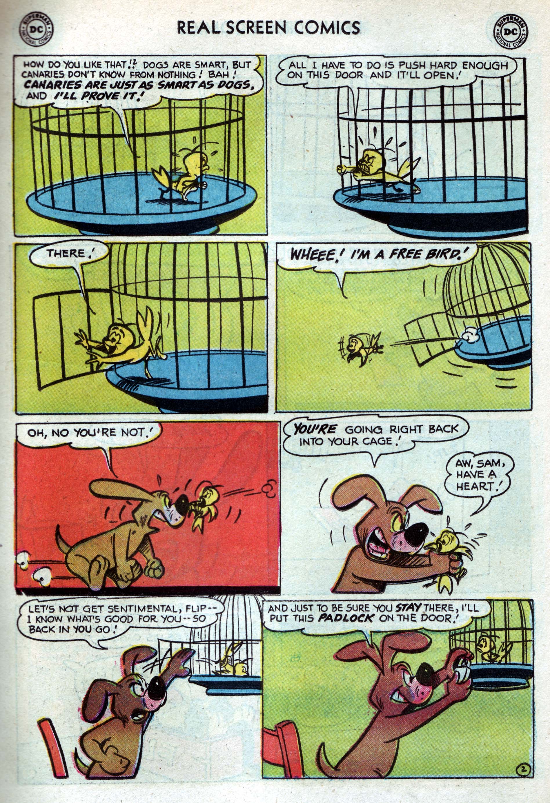 Read online Real Screen Comics comic -  Issue #116 - 11