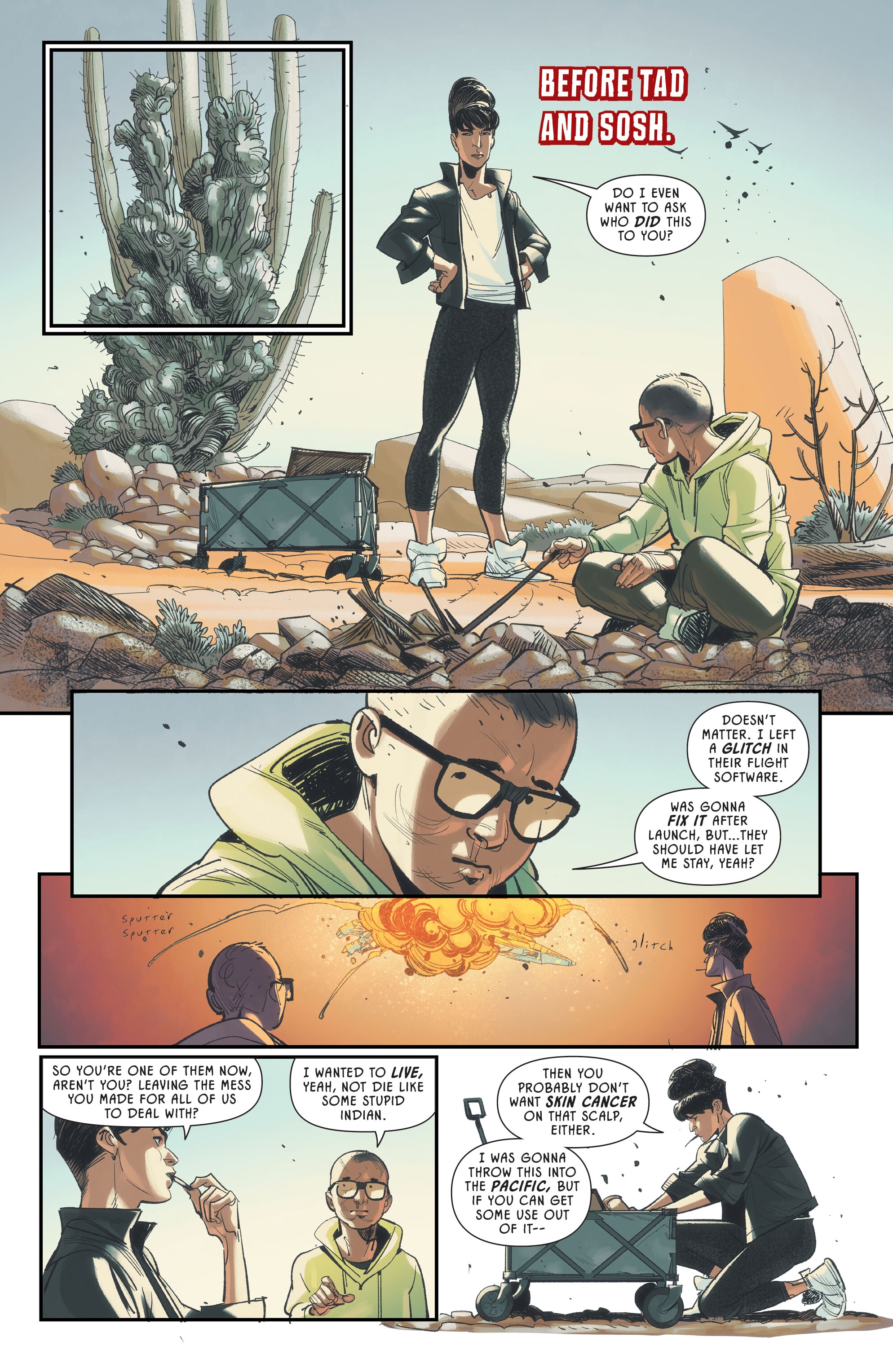 Read online Earthdivers comic -  Issue #13 - 8