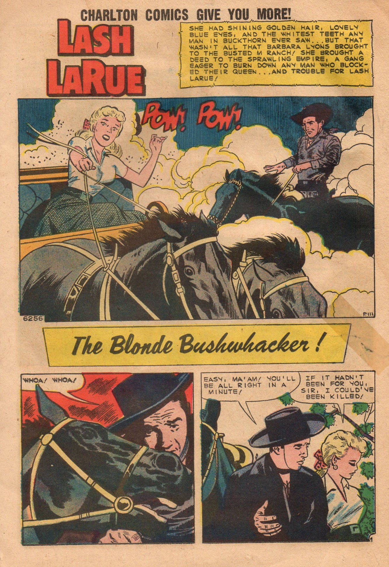 Read online Lash Larue Western (1949) comic -  Issue #77 - 11