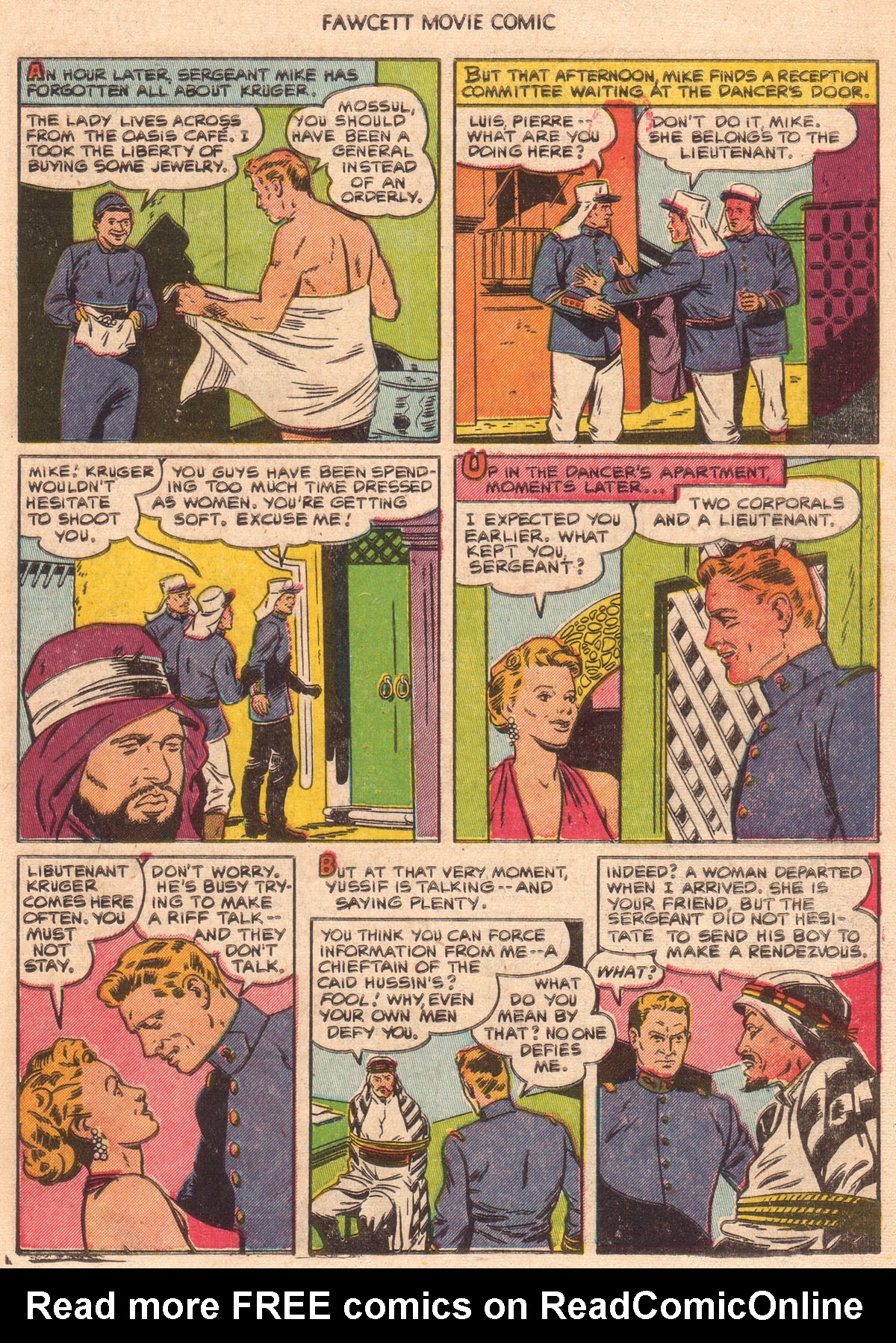 Read online Fawcett Movie Comic comic -  Issue #16 - 10