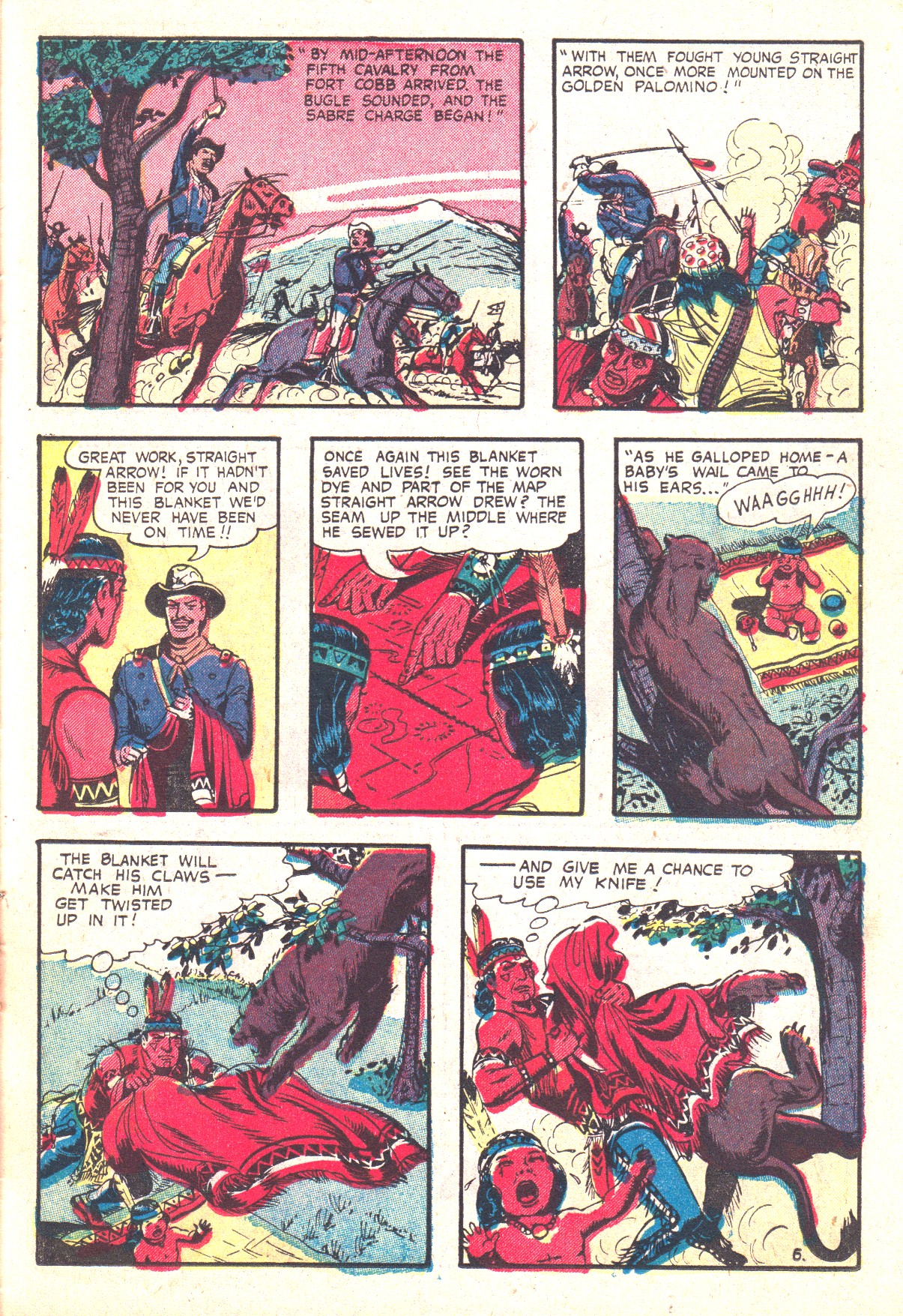 Read online Straight Arrow comic -  Issue #37 - 23