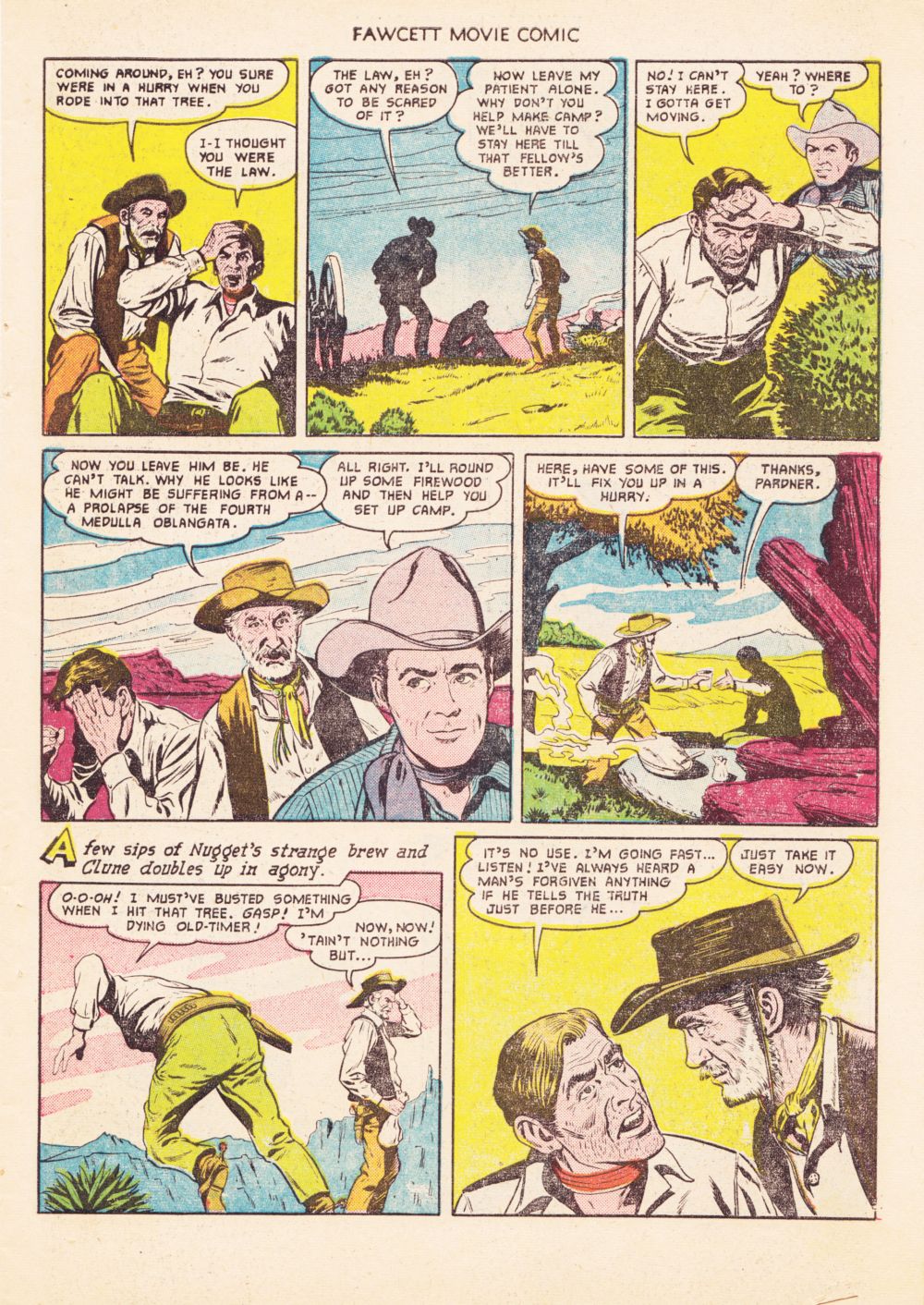 Read online Fawcett Movie Comic comic -  Issue #12 - 7