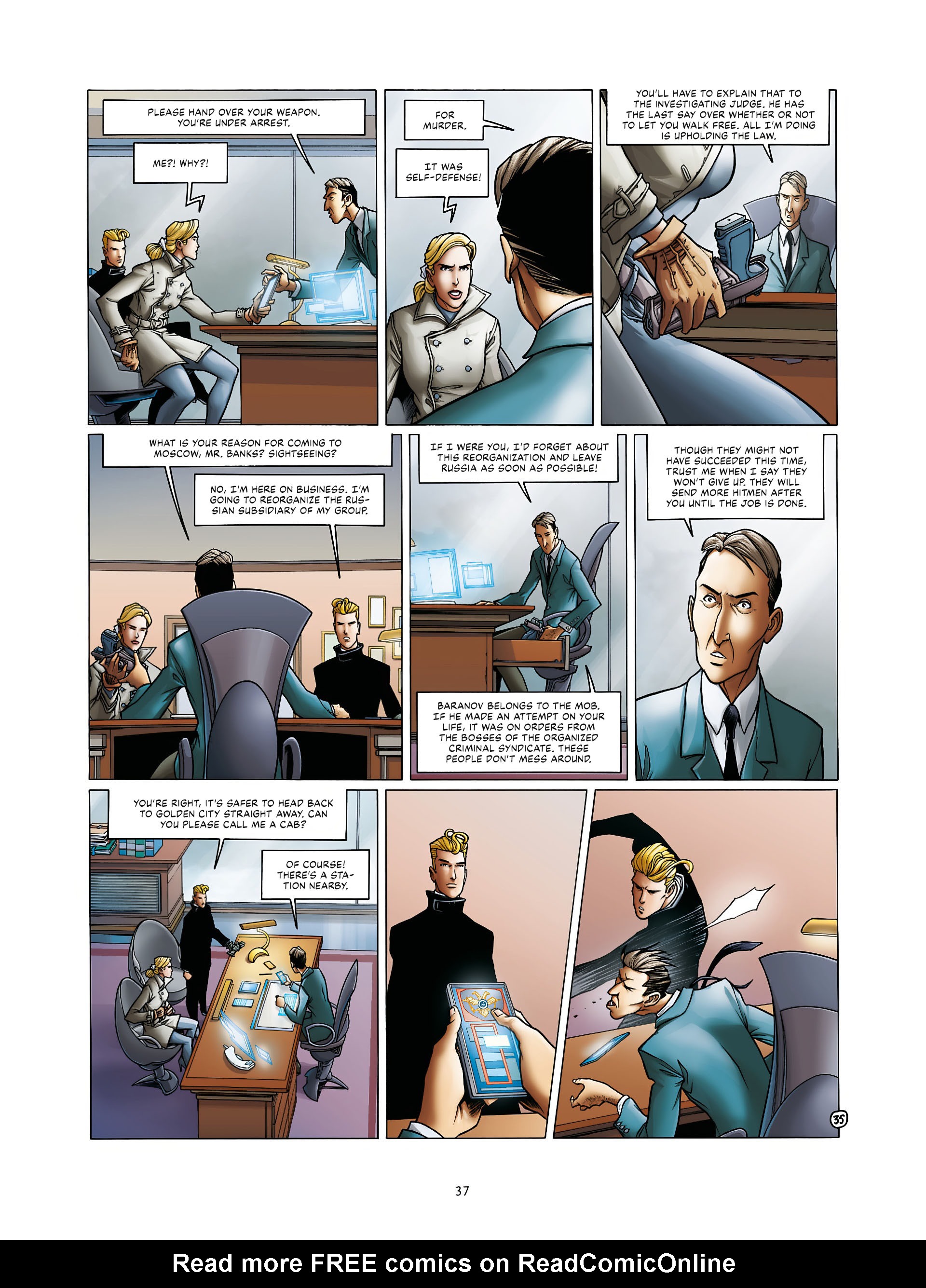 Read online Golden City comic -  Issue #13 - 37