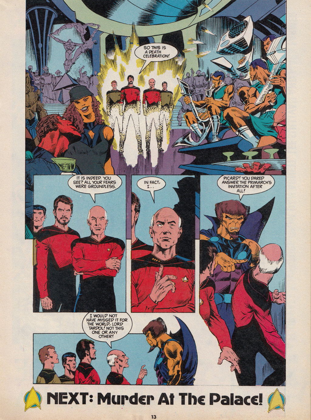 Read online Star Trek The Next Generation (1990) comic -  Issue #8 - 13