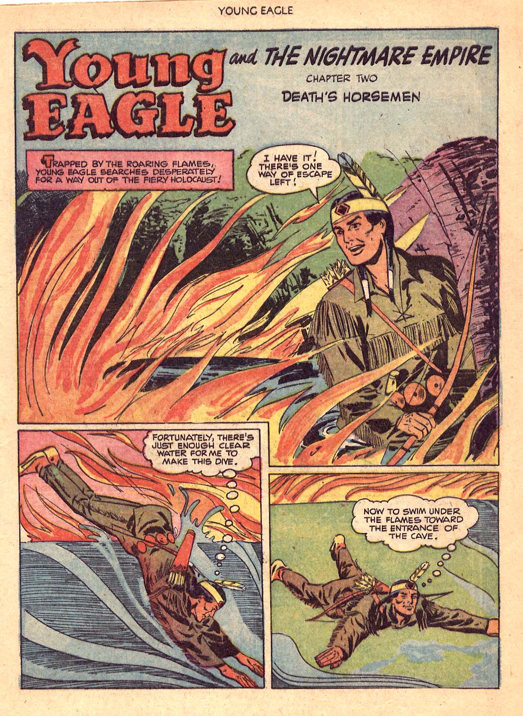 Read online Young Eagle comic -  Issue #6 - 15