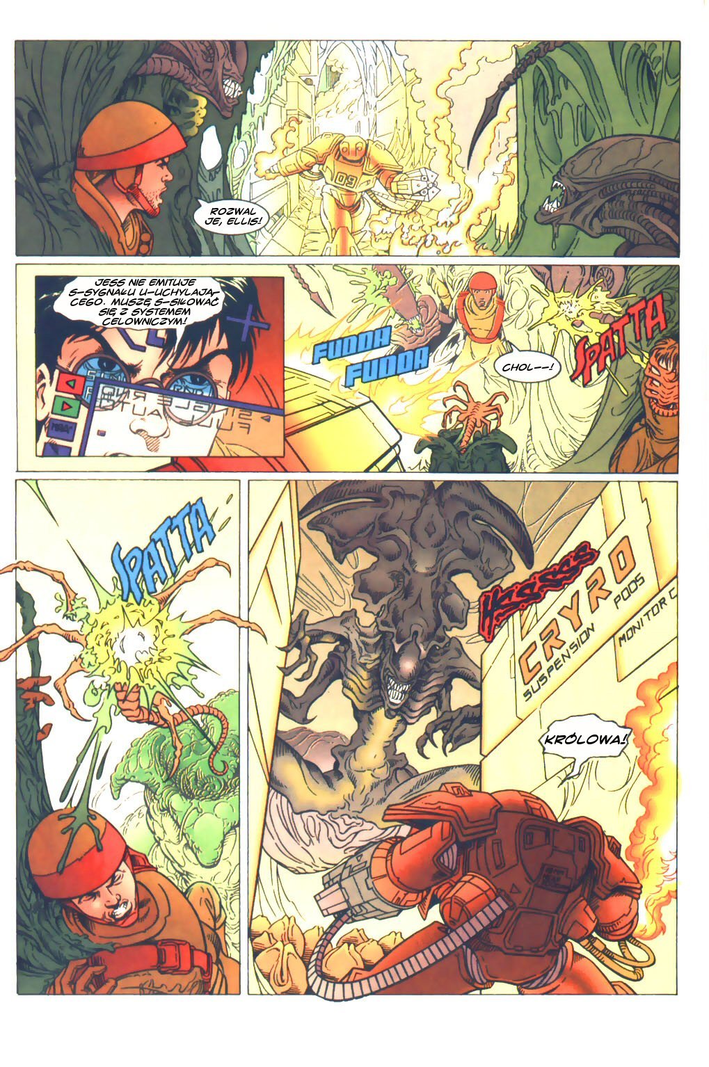 Read online Aliens: Berserker comic -  Issue #4 - 12