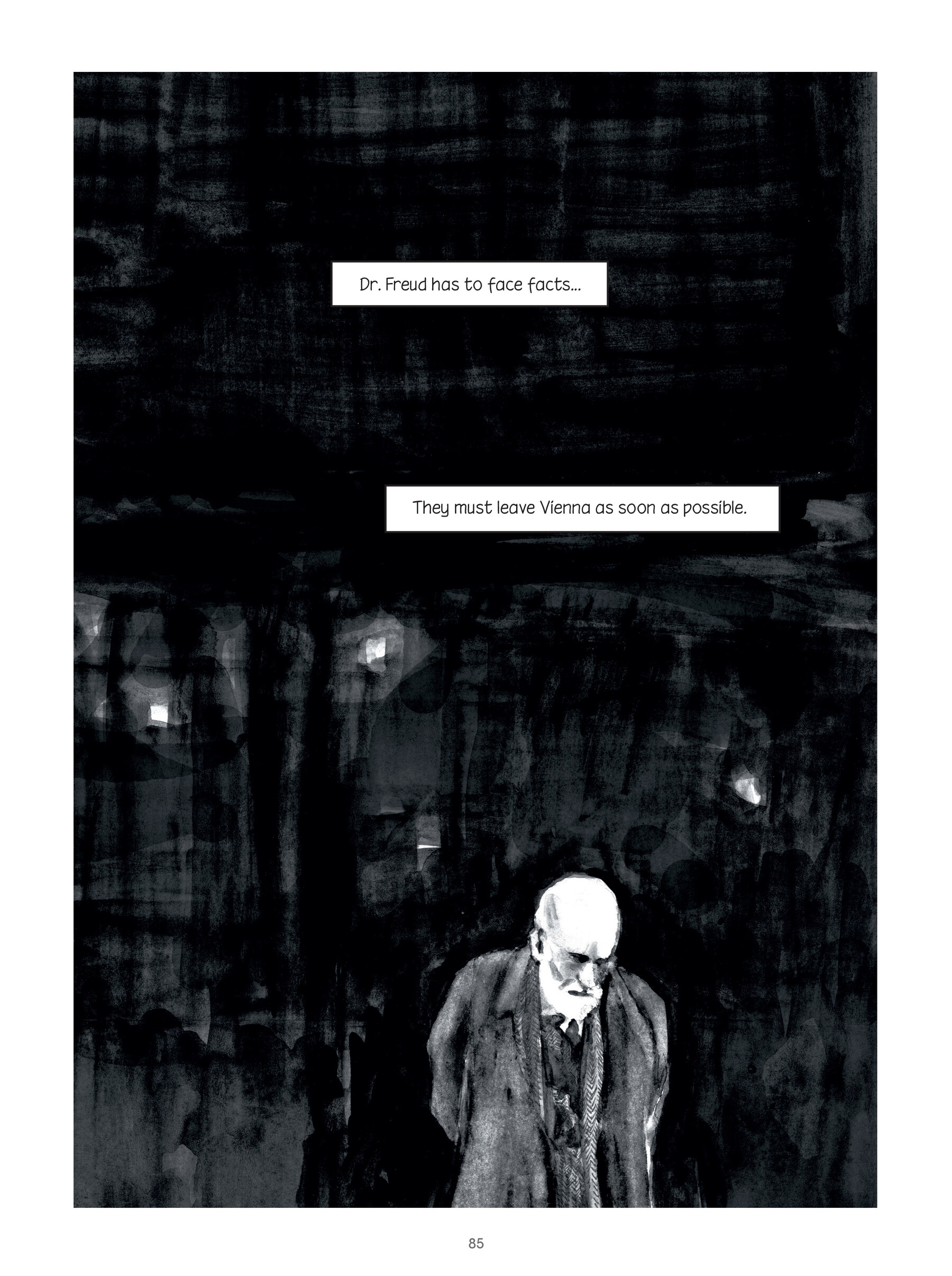 Read online Through Clouds of Smoke: Freud's Final Days comic -  Issue # TPB - 84