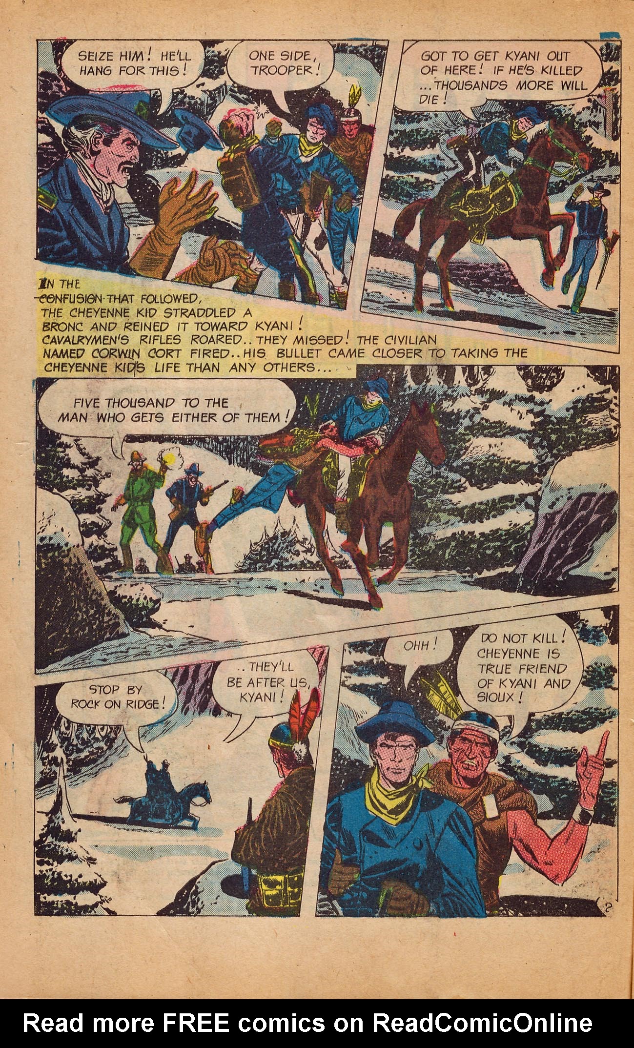 Read online Cheyenne Kid comic -  Issue #68 - 4