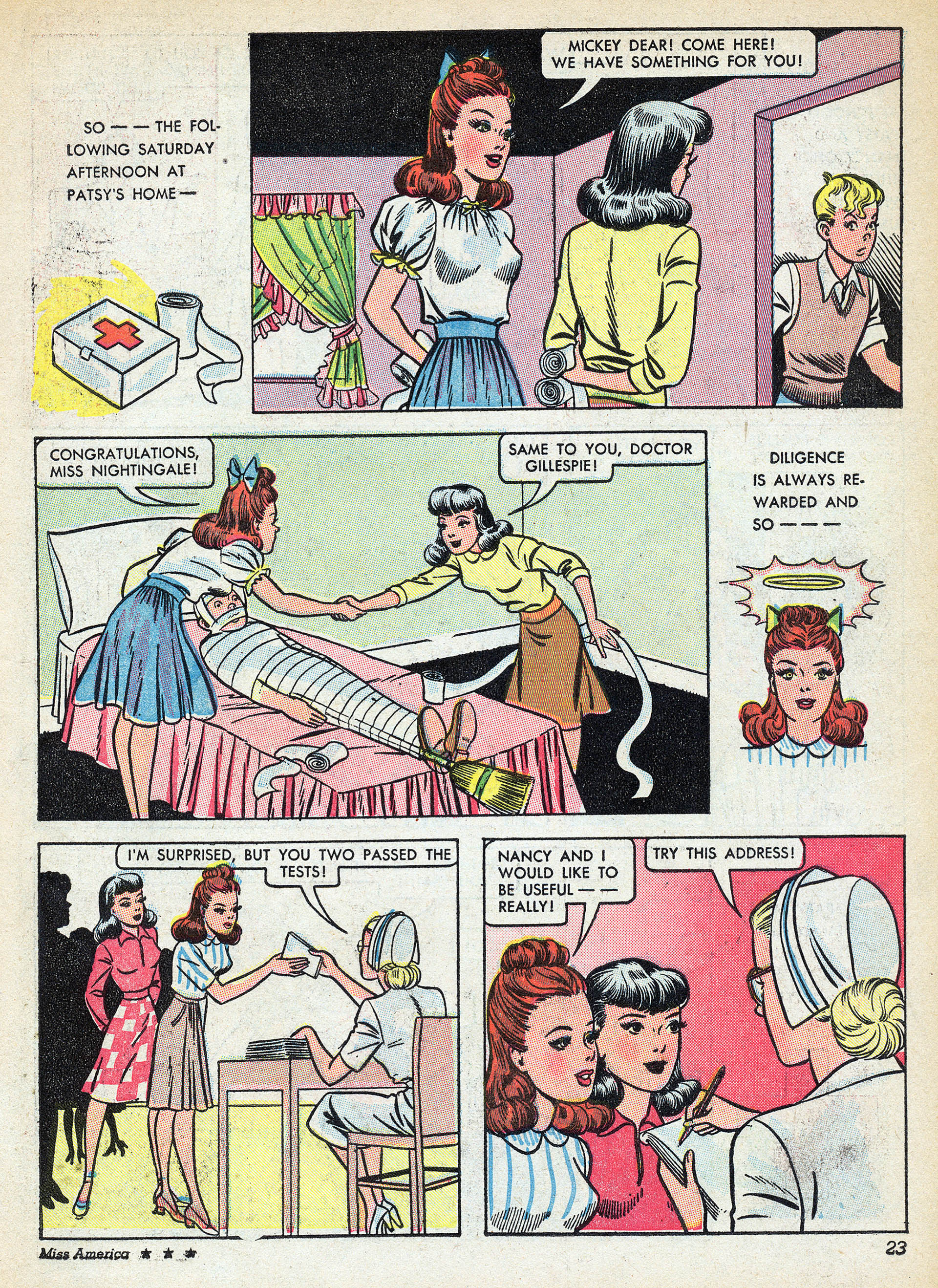 Read online Miss America Magazine comic -  Issue #7 - 18