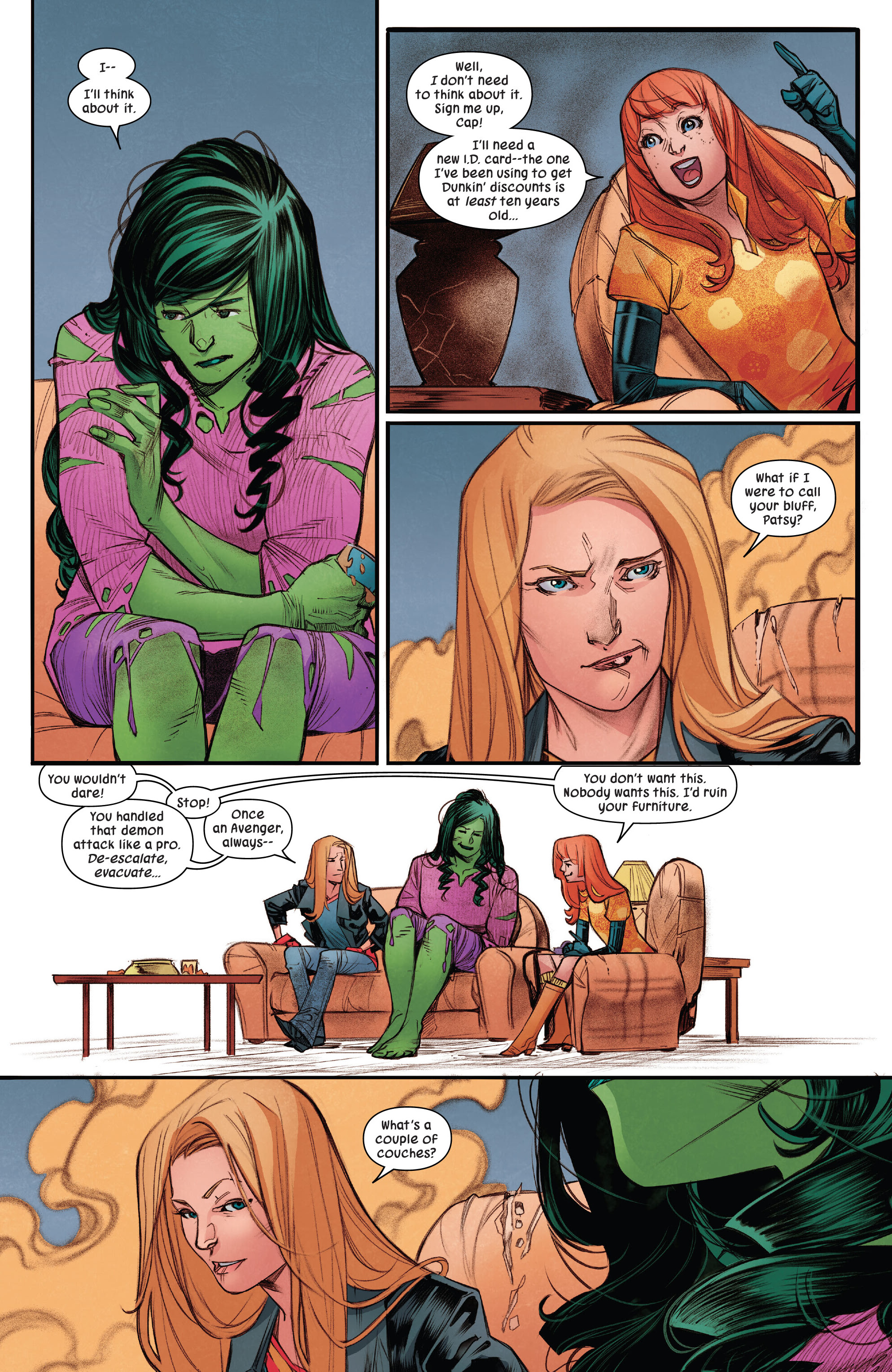 Read online Sensational She-Hulk comic -  Issue #5 - 19