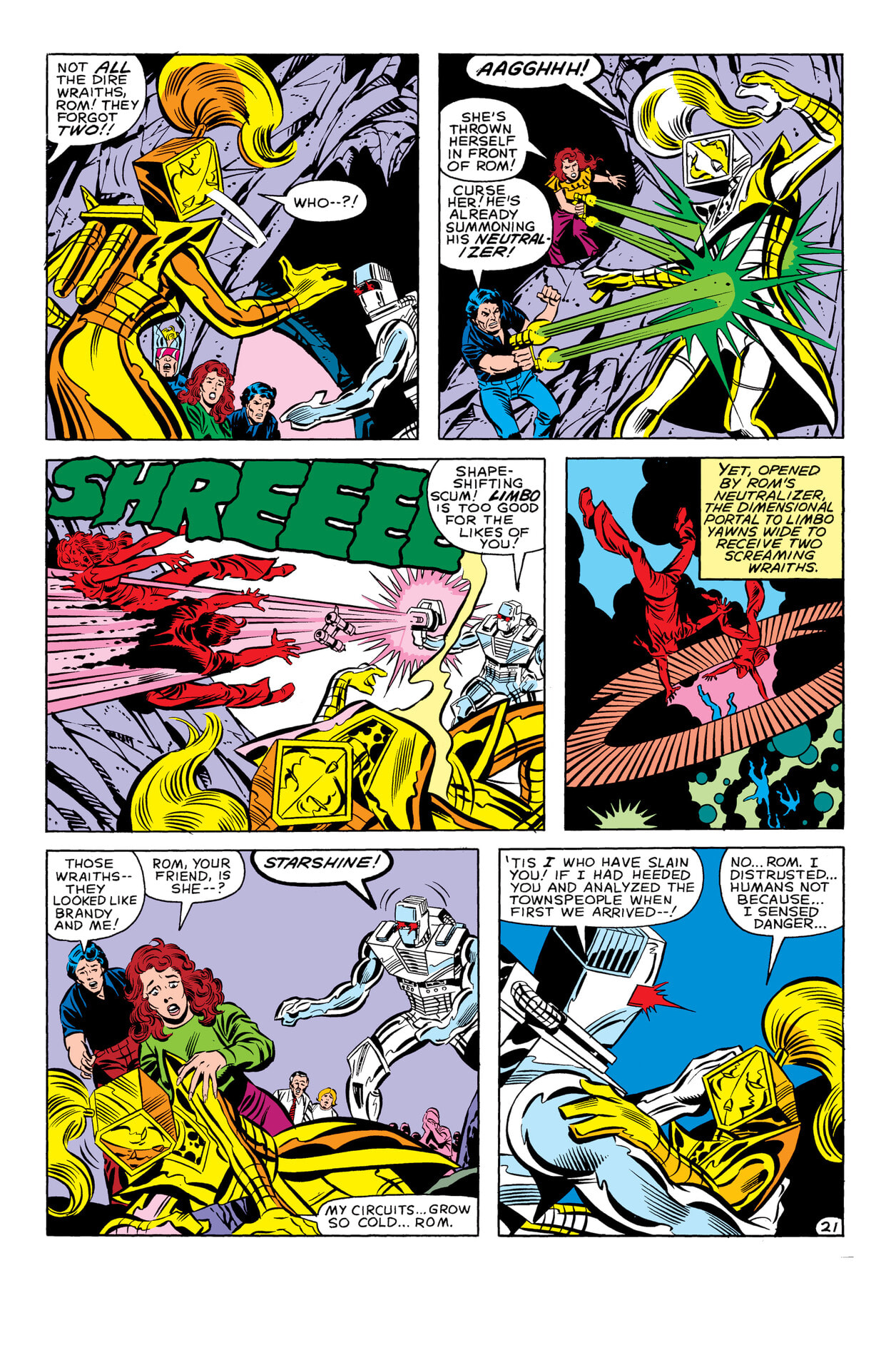 Read online Rom: The Original Marvel Years Omnibus comic -  Issue # TPB (Part 7) - 57