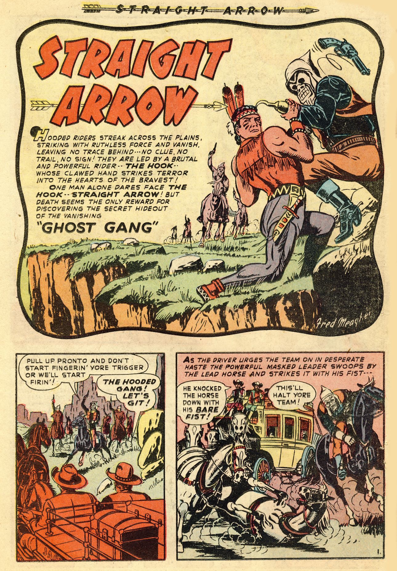 Read online Straight Arrow comic -  Issue #11 - 26