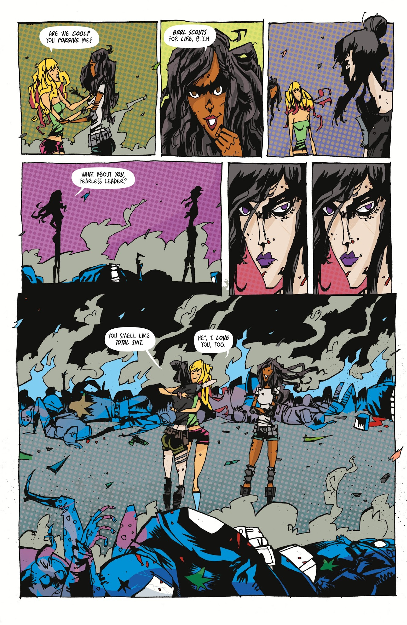 Read online Grrl Scouts: Magic Socks comic -  Issue #6 - 25