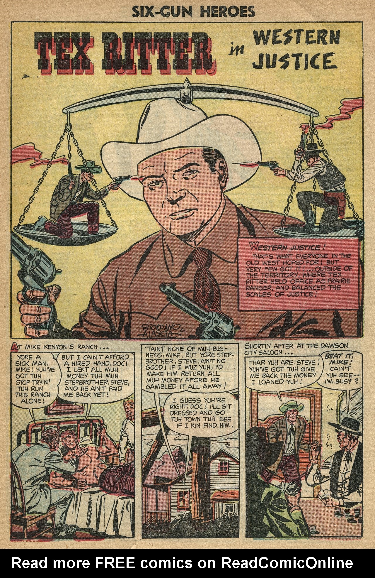 Read online Six-Gun Heroes comic -  Issue #28 - 19