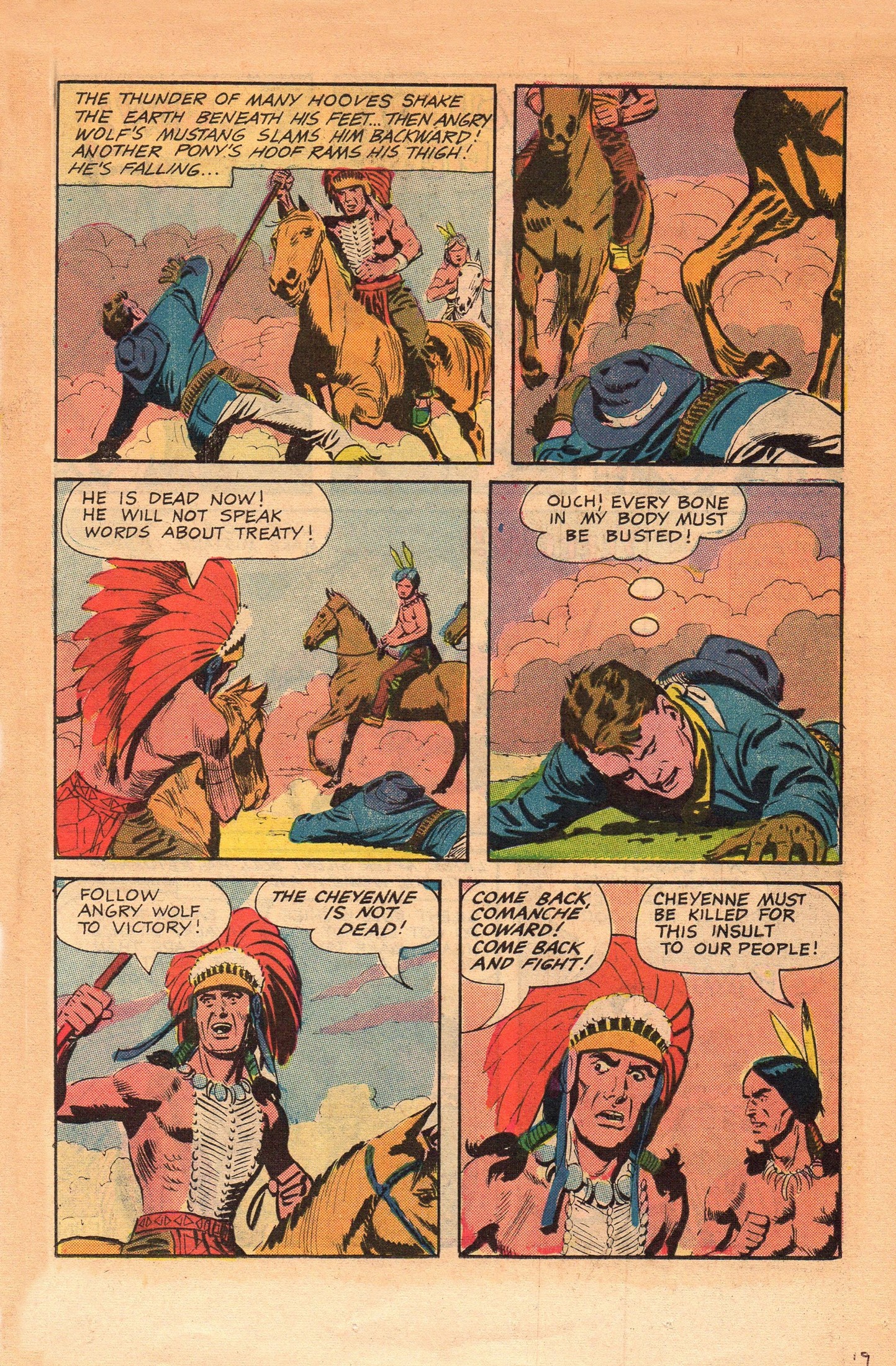 Read online Cheyenne Kid comic -  Issue #60 - 19
